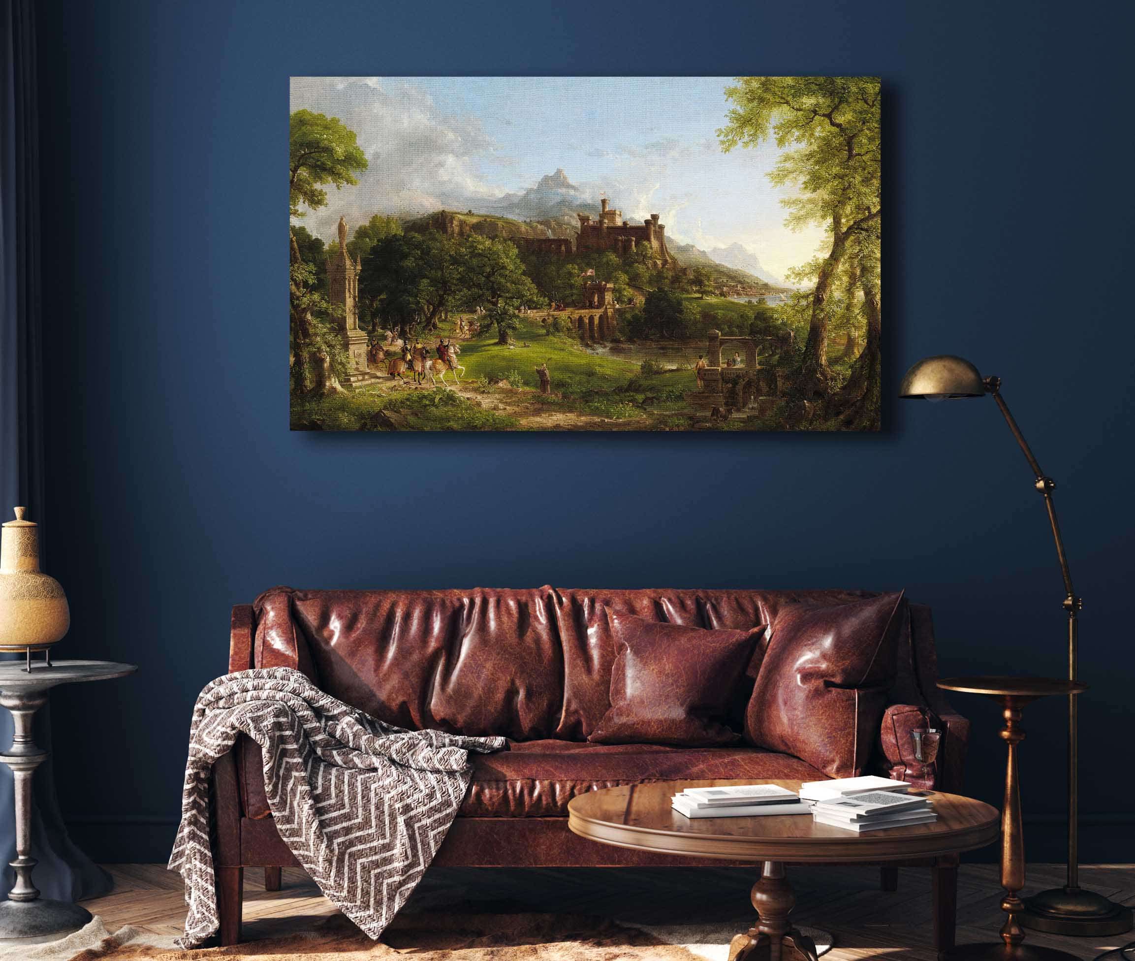 The Departure by Thomas Cole - Image 4