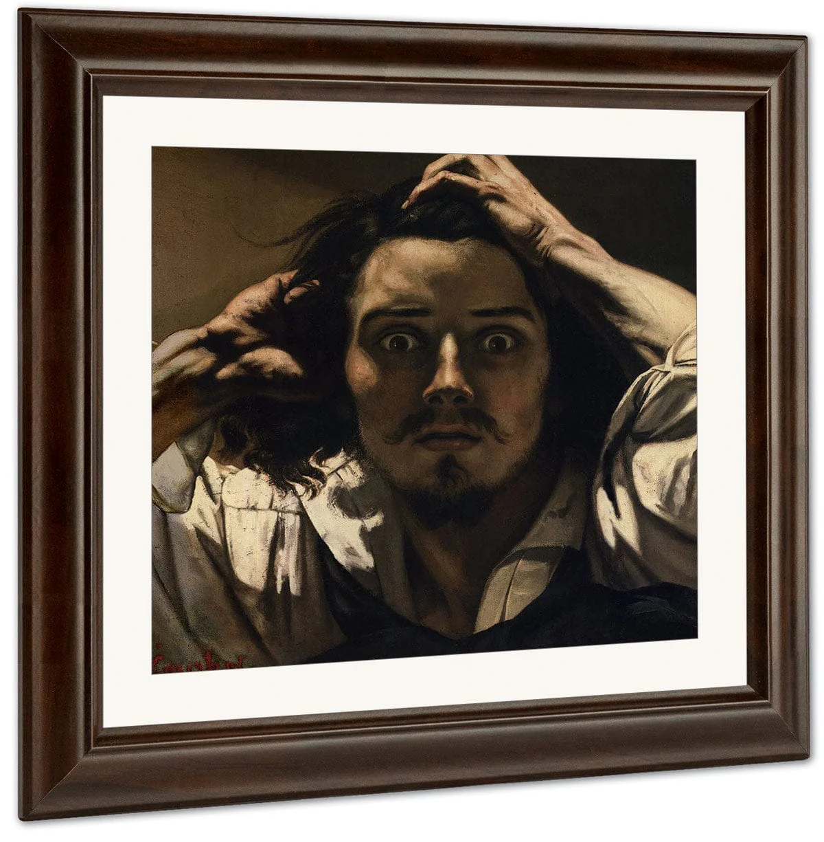 The Desperate Man By Gustave Courbet - Image 3