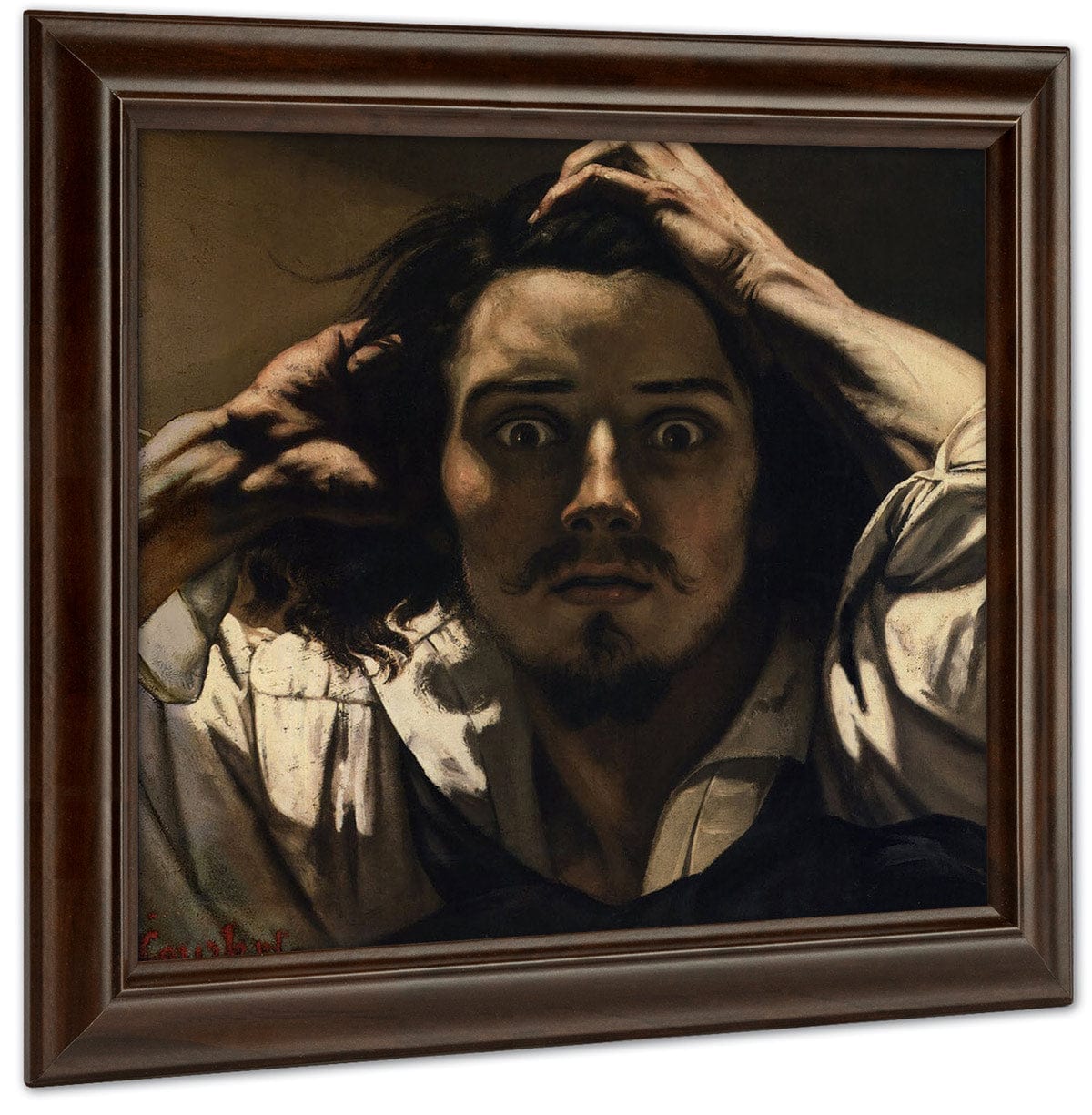 The Desperate Man By Gustave Courbet - Image 4
