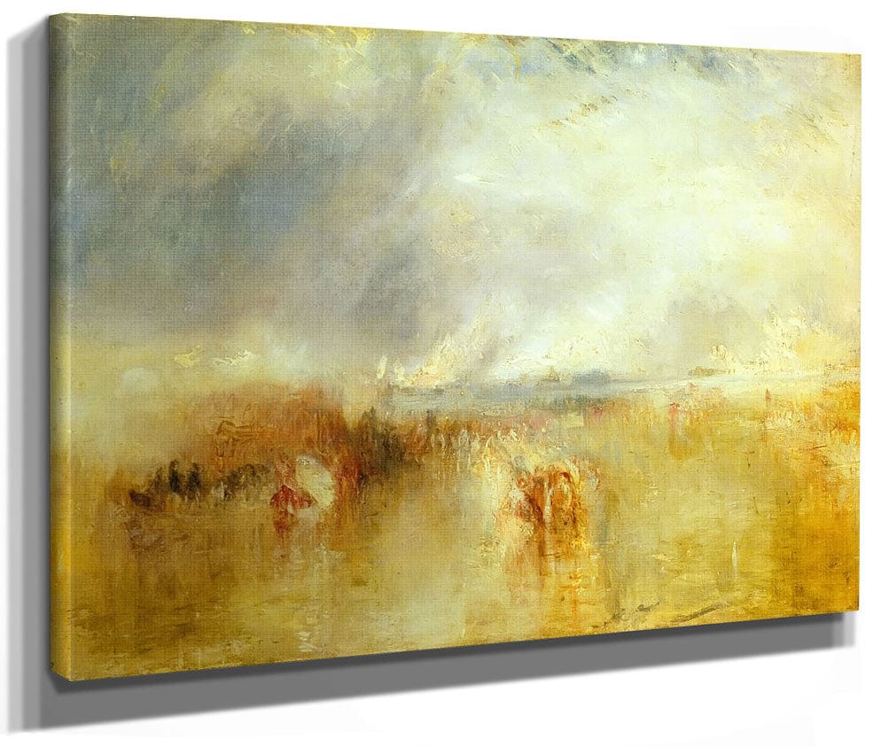 The Dimebarkation Of Louis Philippe At Portsmouth By Jwm Turner