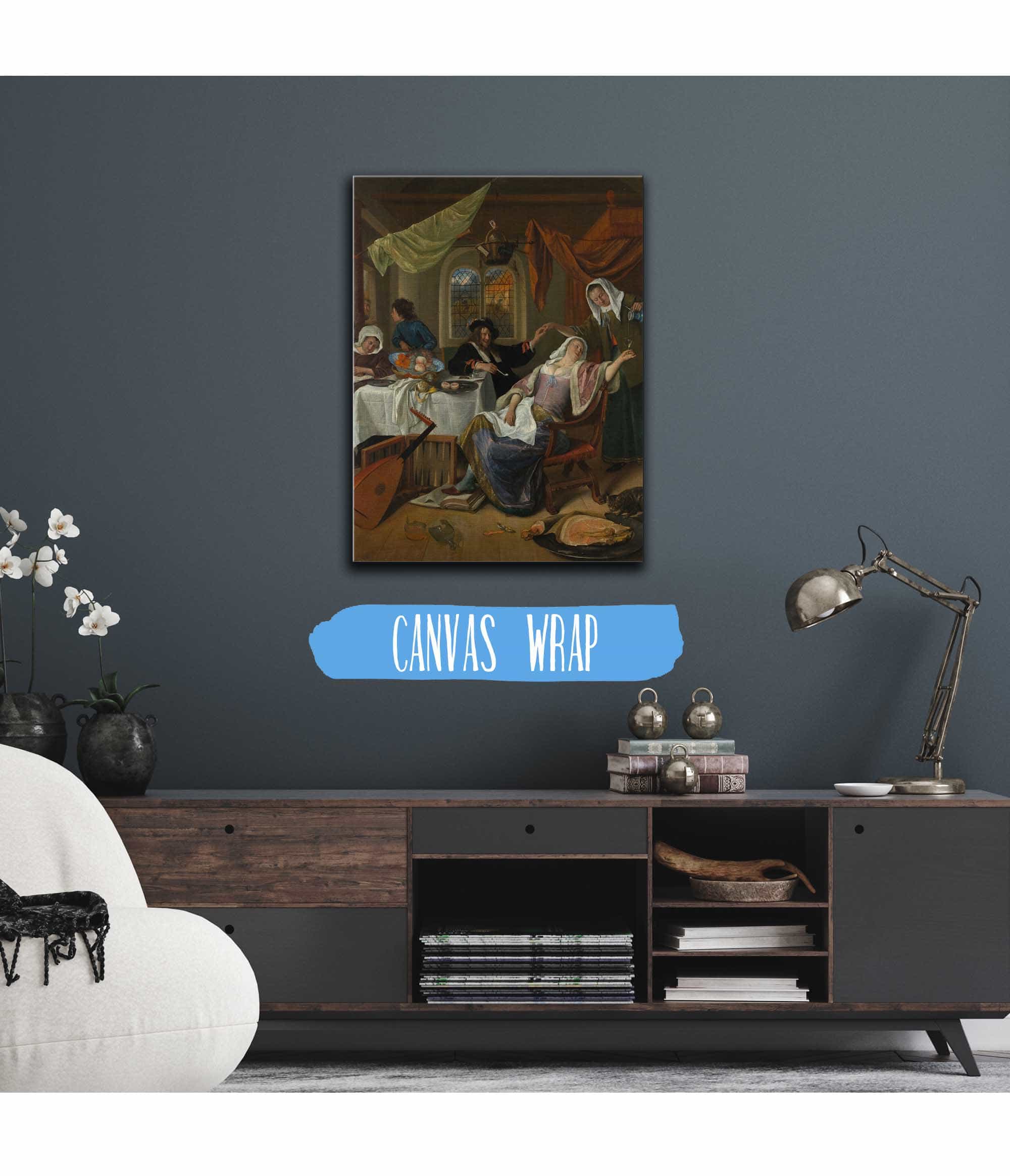 The Dissolute Household by Jan Steen - Image 3