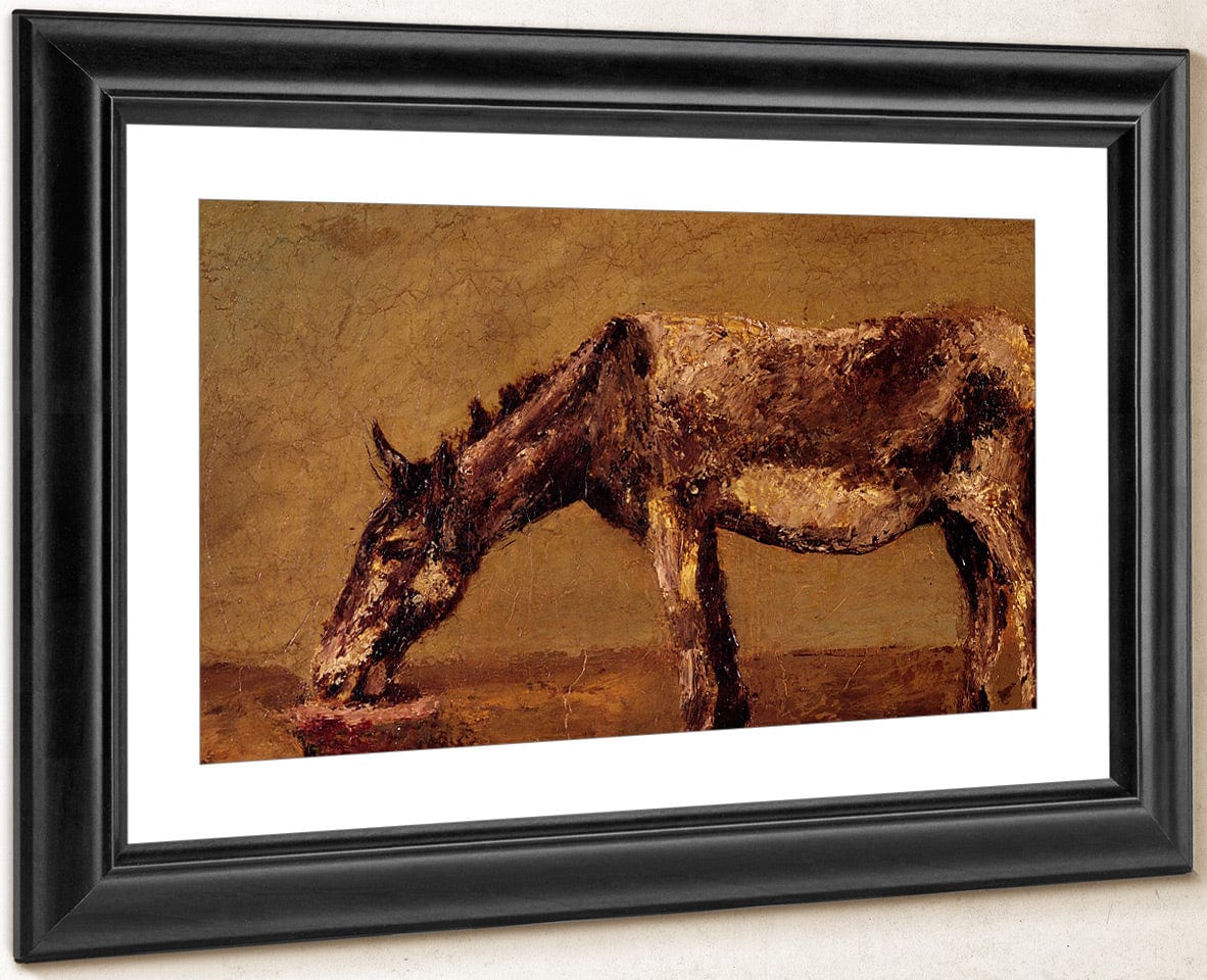 The Donkey By Jean Desire Gustave Courbet - Image 4