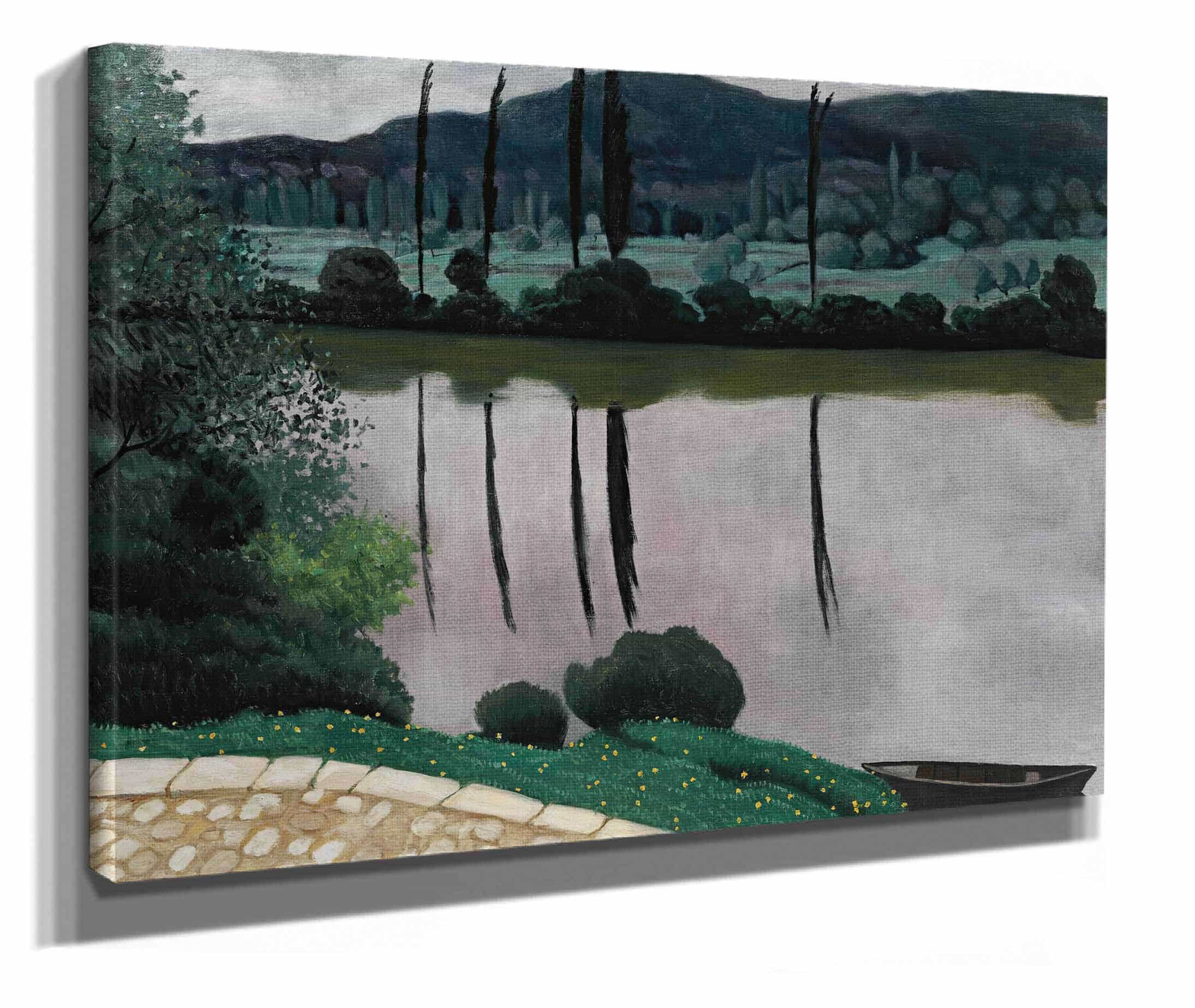 The Dordogne In Vitrac by Felix Vallotton