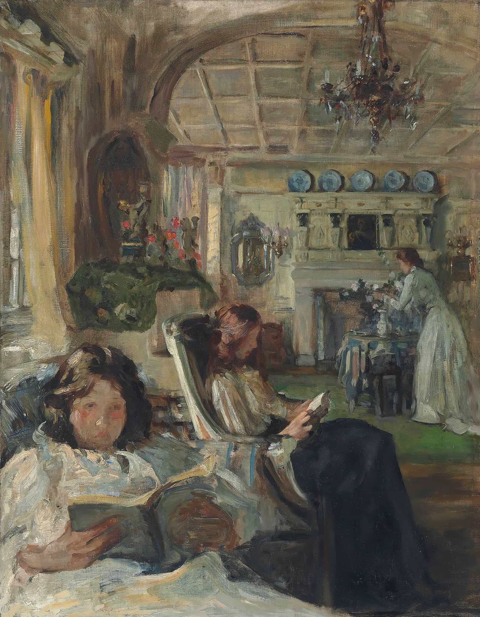 The Drawing Room by James Jebusa Shannon
