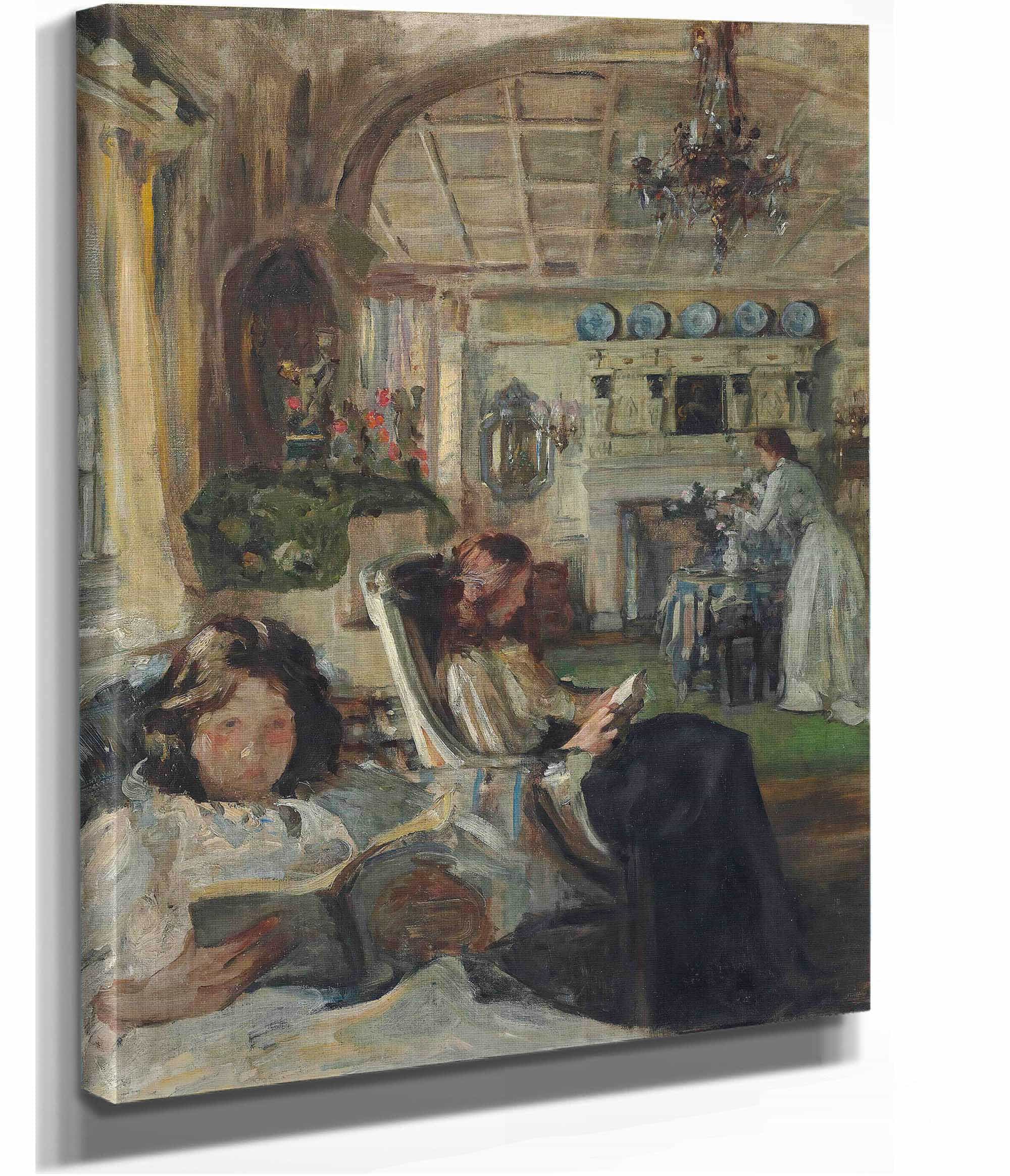 The Drawing Room by James Jebusa Shannon - Image 2