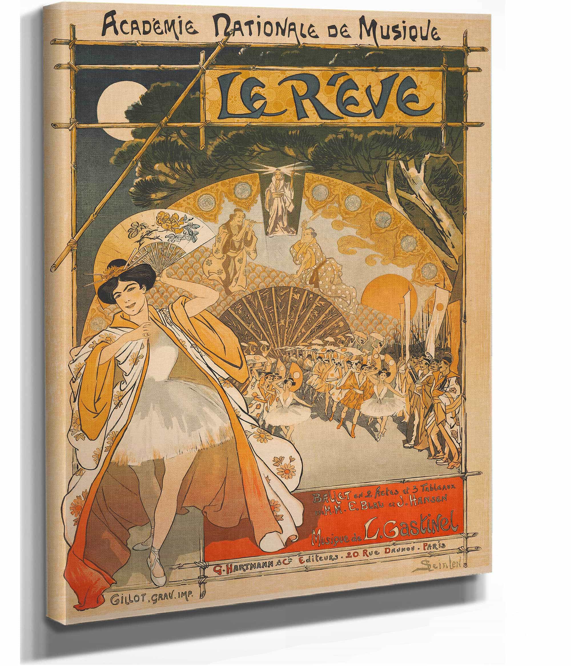 The Dream by Theophile Alexandre Steinlen - Image 2