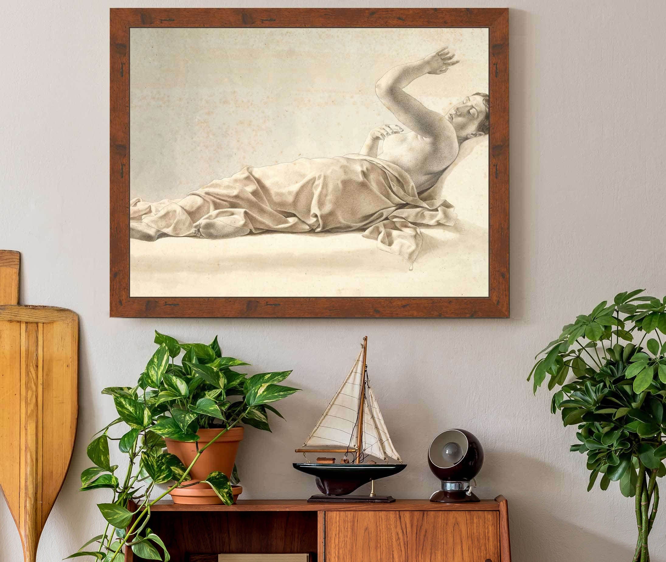 The Dream Of Alcyone by Christoffer Wilhelm Eckersberg - Image 3