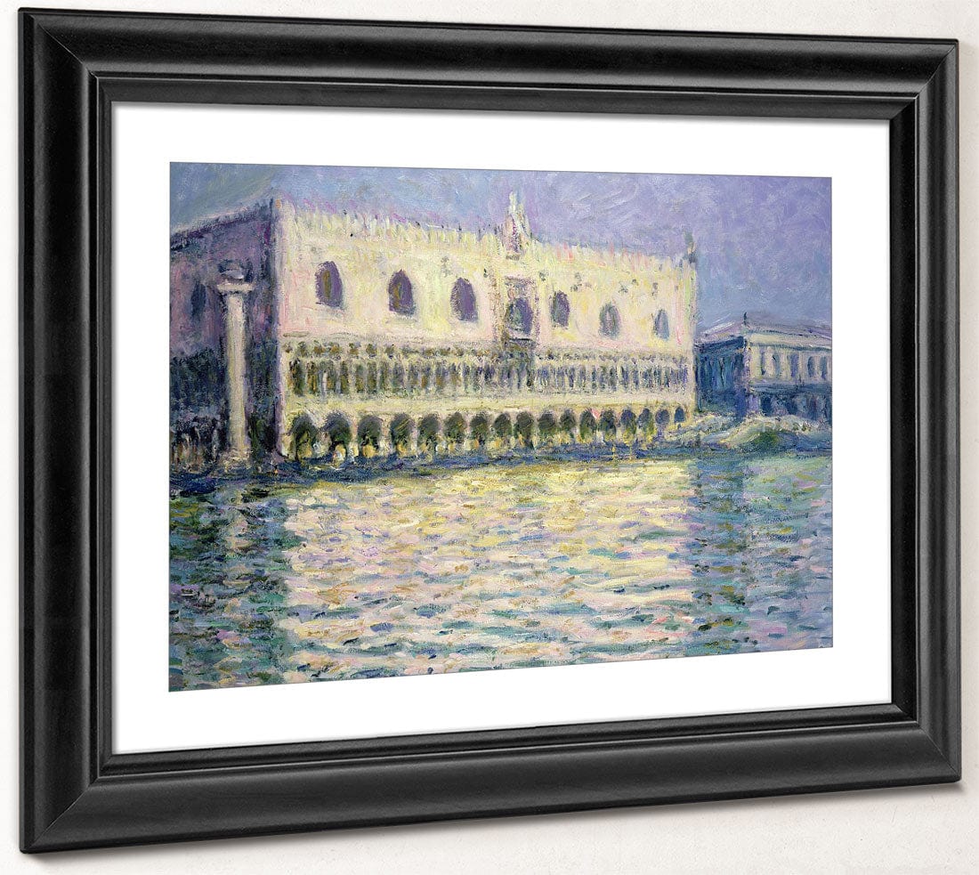 The Ducal Palace, Venice By Claude Monet - Image 2