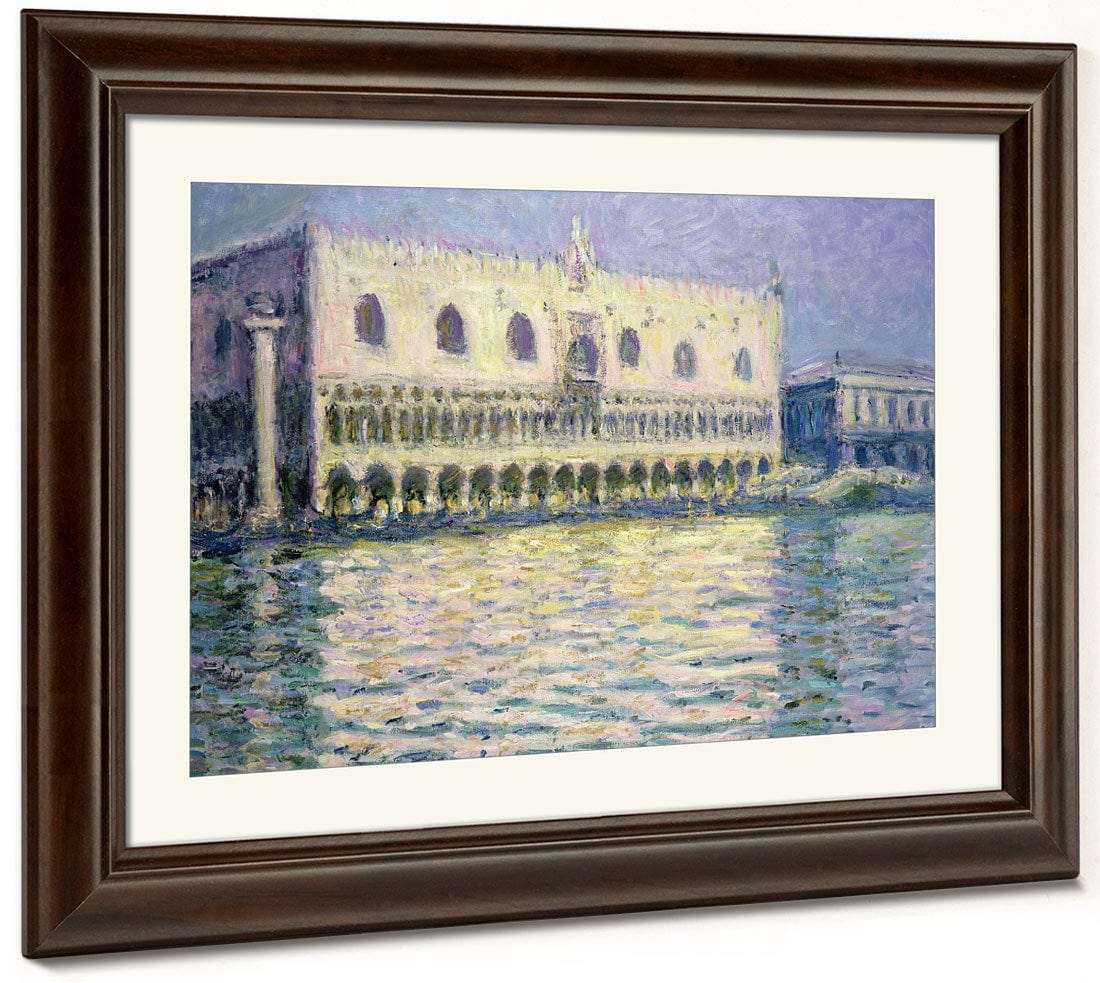 The Ducal Palace, Venice By Claude Monet - Image 3
