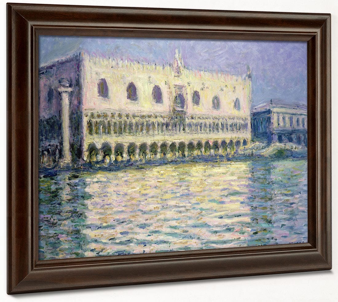 The Ducal Palace, Venice By Claude Monet - Image 4