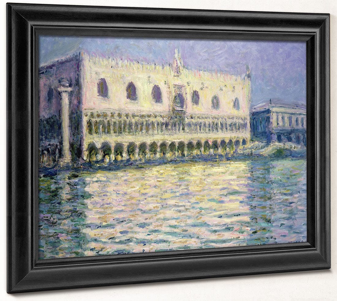 The Ducal Palace, Venice By Claude Monet - Image 6