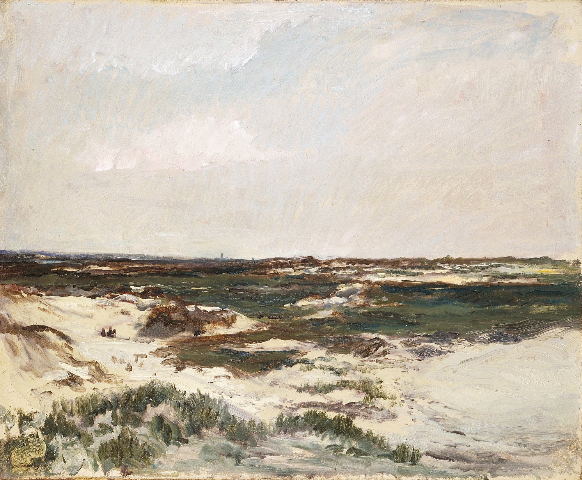 The Dunes At Camiers by Charles Francois Daubigny