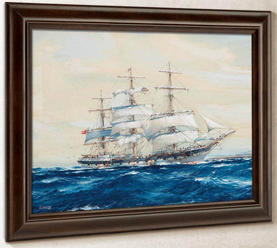 The Emigrant Ship Off Invercargill By Jack Spurling - Image 6