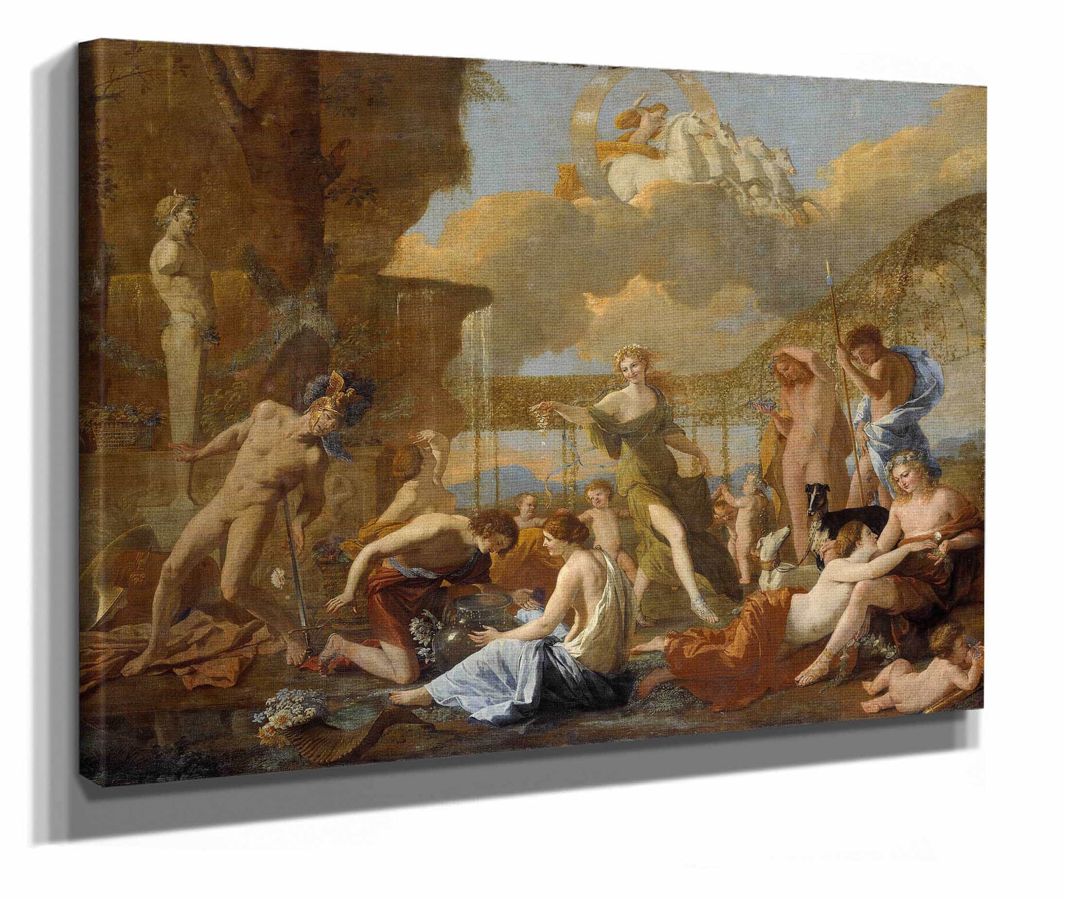 The Empire Of Flora by Nicolas Poussin - Image 2