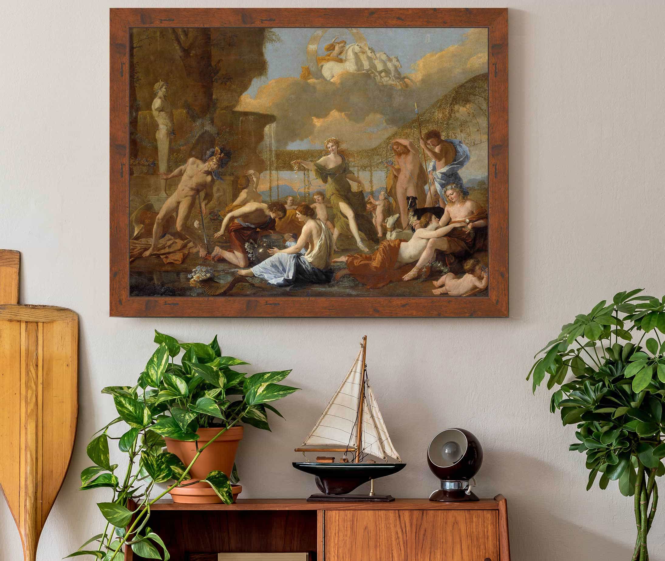 The Empire Of Flora by Nicolas Poussin - Image 3