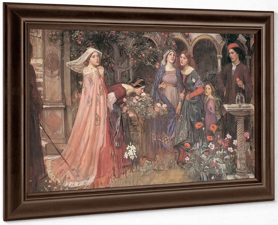 The Enchanted Garden By John Waterhouse - Image 6