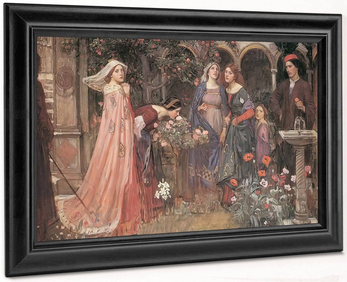 The Enchanted Garden By John Waterhouse - Image 8