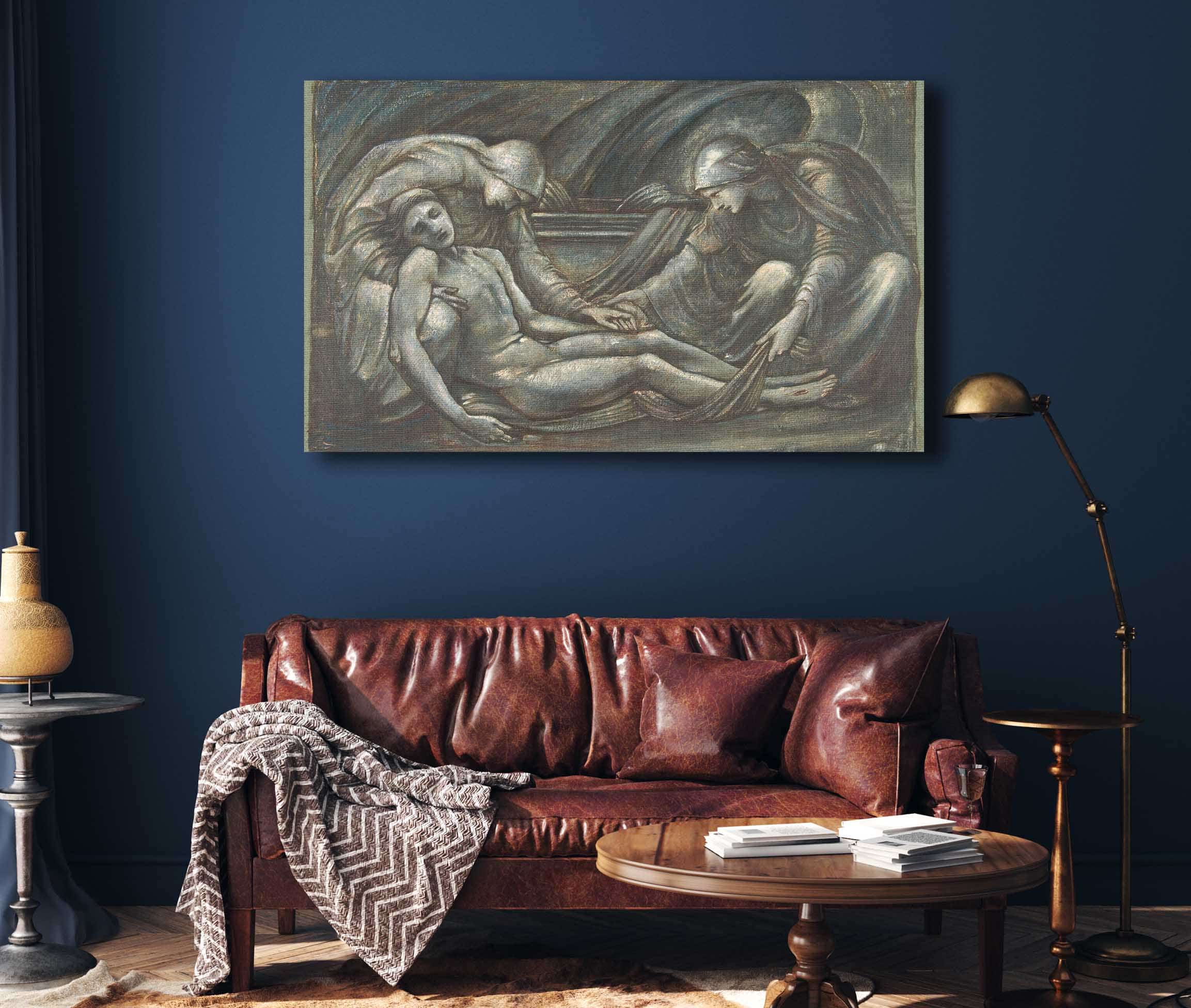 The Entombment by Sir Edward Coley Burne Jones - Image 4