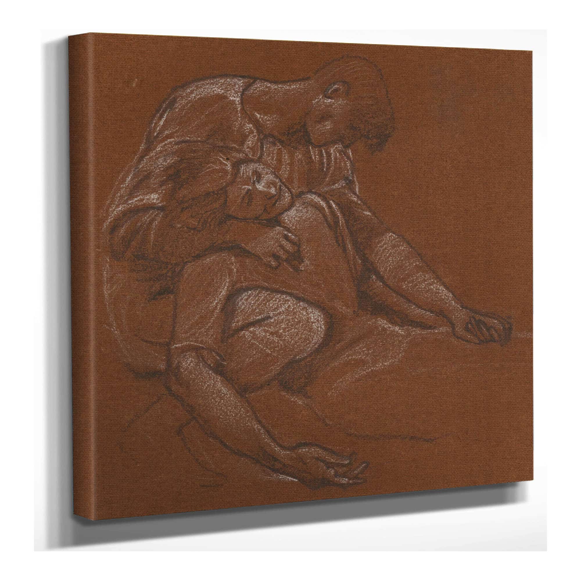 The Entombment by Sir Edward Coley Burne Jones - Image 7