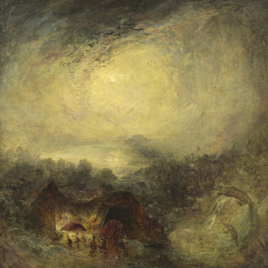 The Evening Of The Deluge By Joseph Mallord William Turner - Image 5