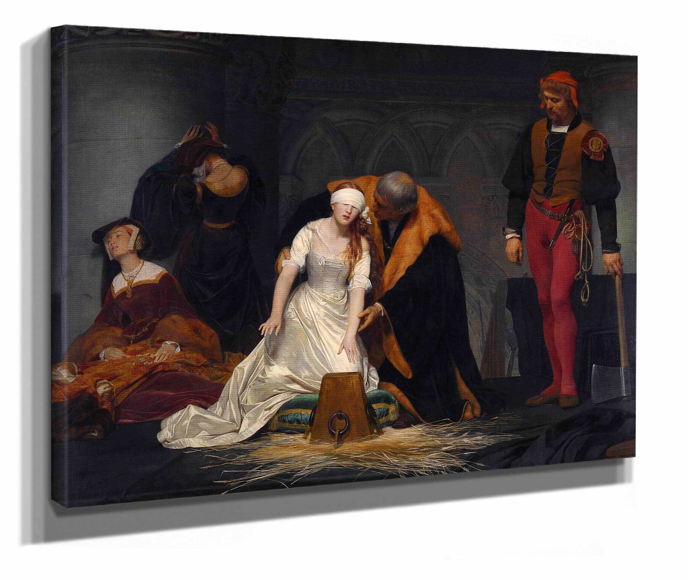 The Execution Of Lady Jane Grey In The Tower Of London In The Year by Paul Delaroche - Image 2