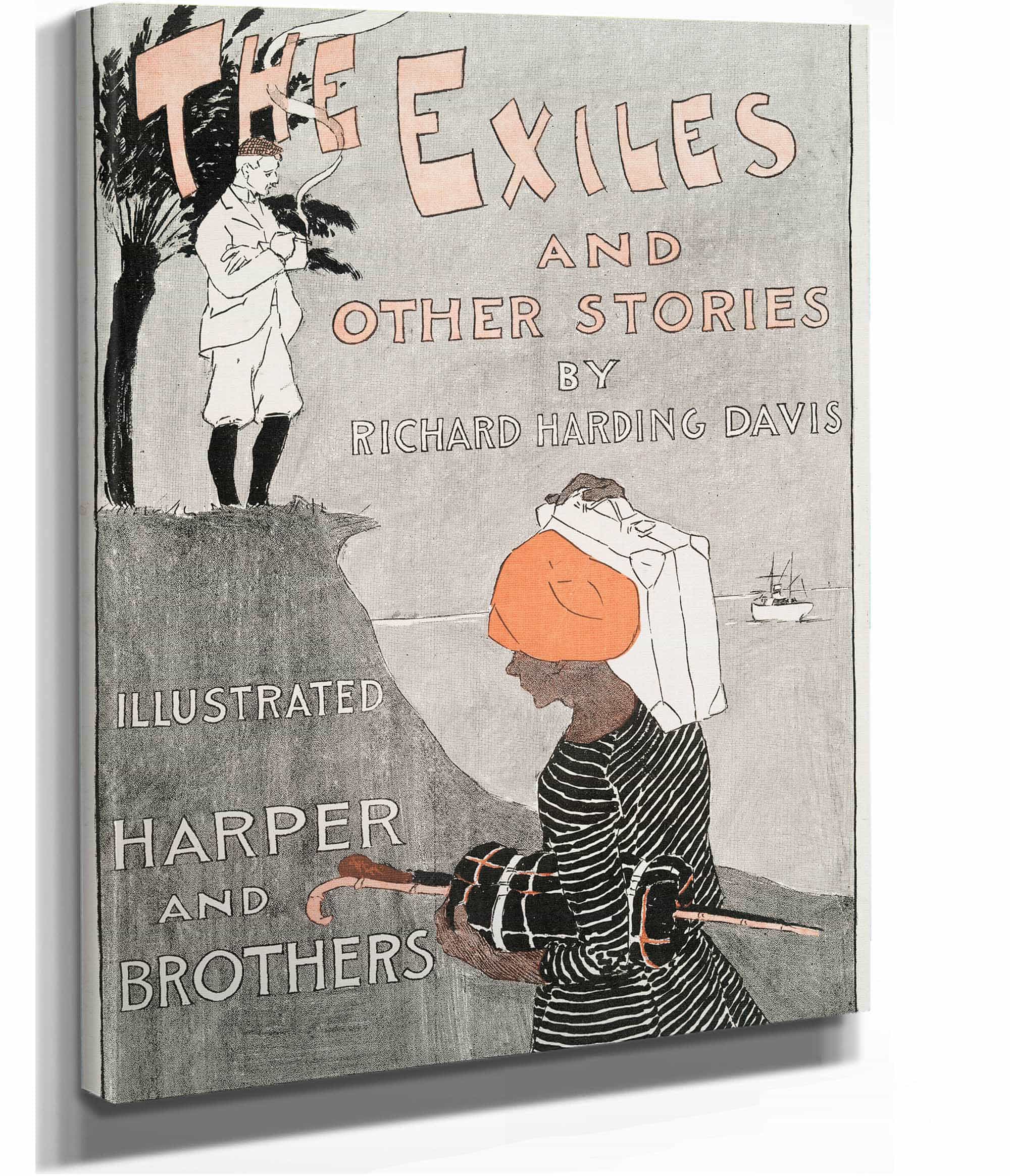 The Exiles & Other Stories By Richard Harding Davis by Edward Penfield - Image 2