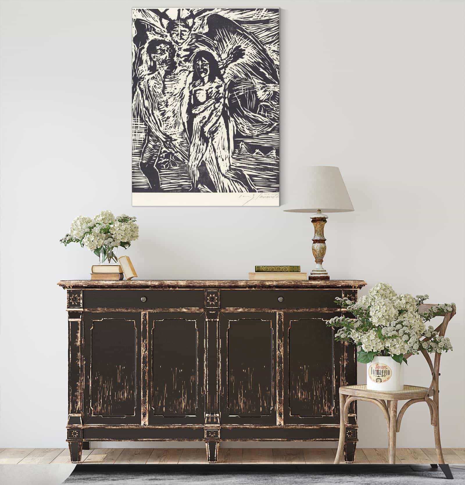 The Expulsion From Paradise Austreibung Aus Dem Paradies by Lovis Corinth - Image 4