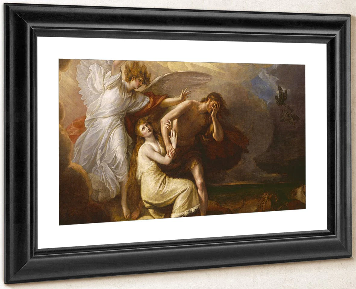 The Expulsion Of Adam And Eve From Paradise By Benjamin West - Image 4
