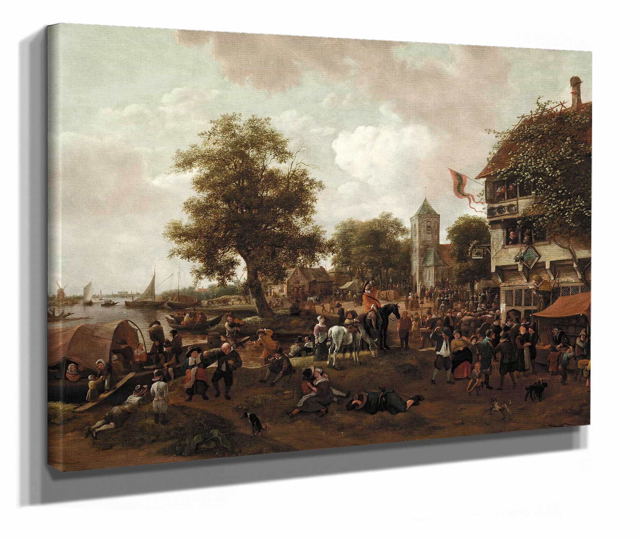 The Fair At Oegstgeest Between And by Jan Steen - Image 2