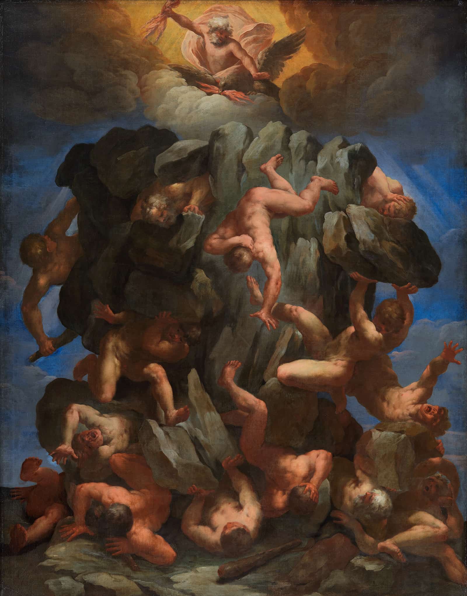 The Fall Of The Giants by Guido Reni - Image 2
