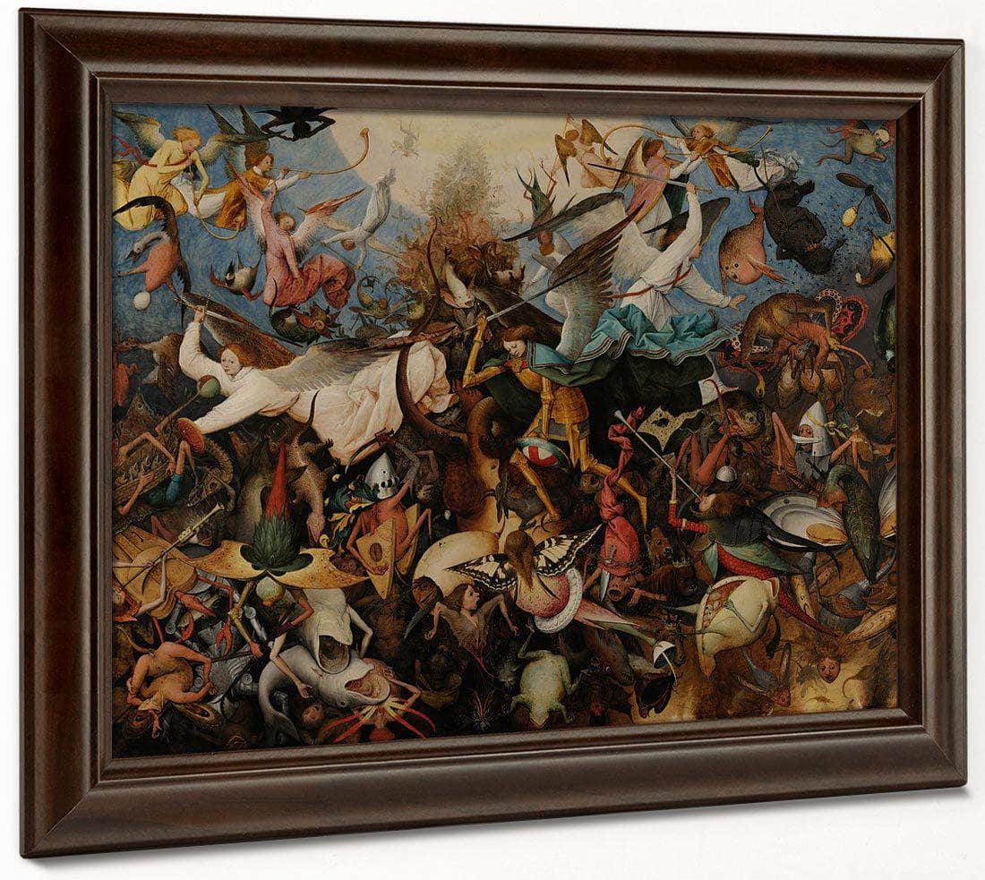The Fall Of The Rebel Angels 1562 117X162Cm Royal Museums Of Fine Arts In Belgium By The Elder - Image 6