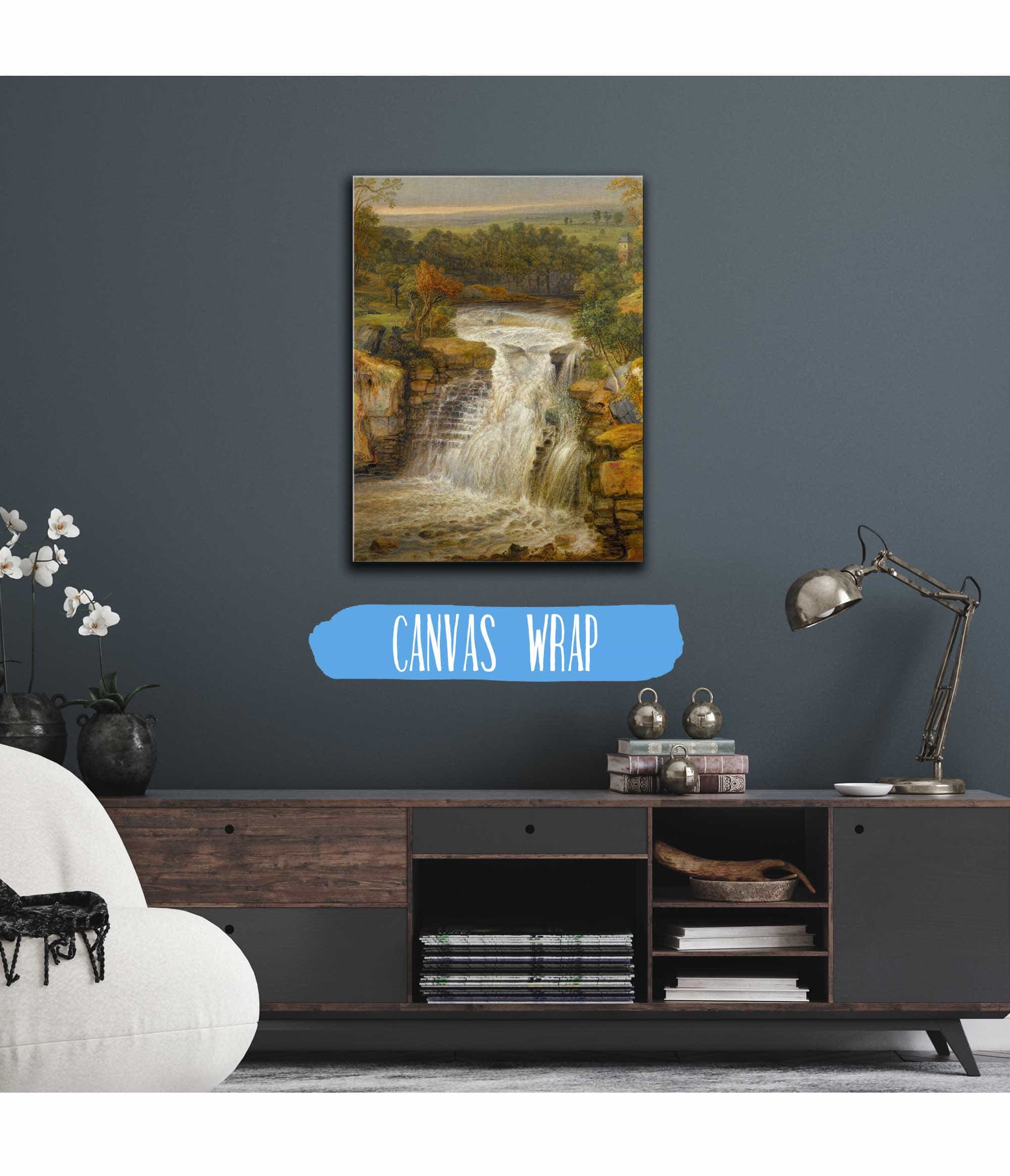 The Falls Of The Clyde After A Flood by James Ward - Image 3