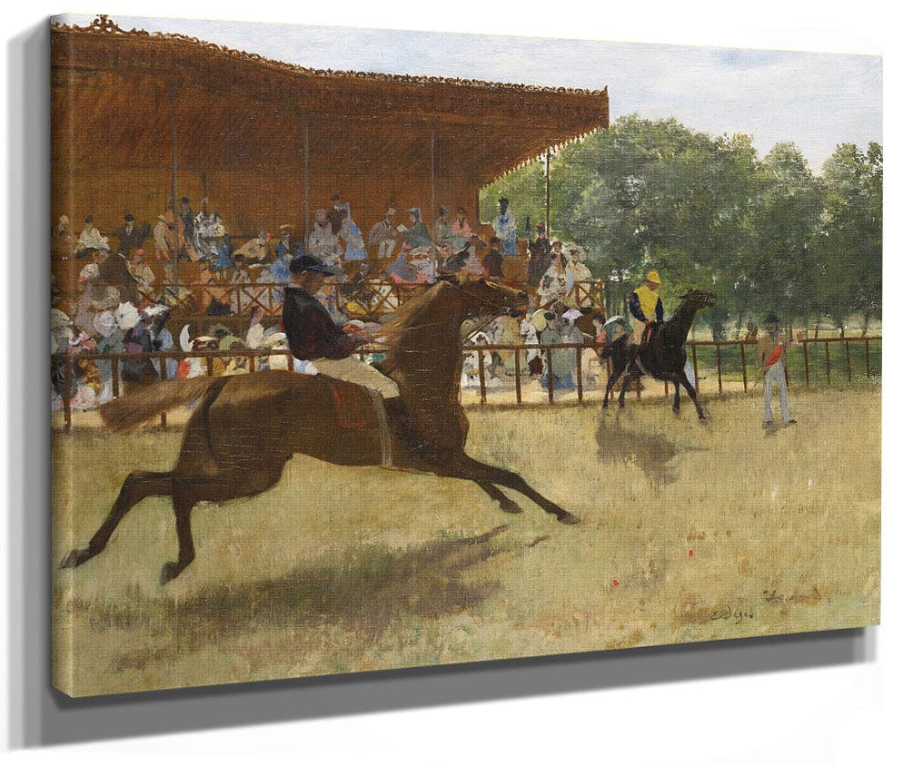 The False Start By Edgar Degas