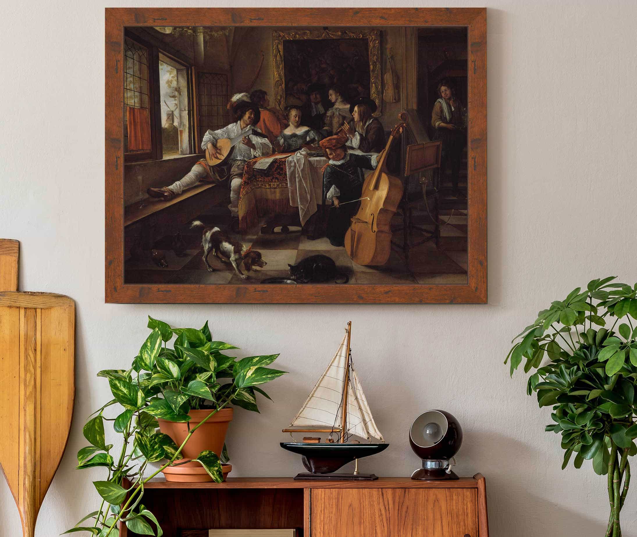 The Family Concert by Jan Steen - Image 3