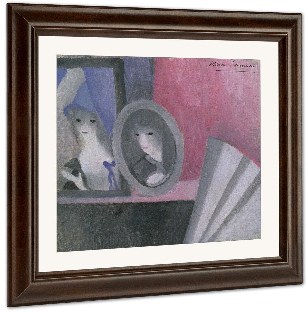 The Fan 1919 By Marie Laurencin - Image 3