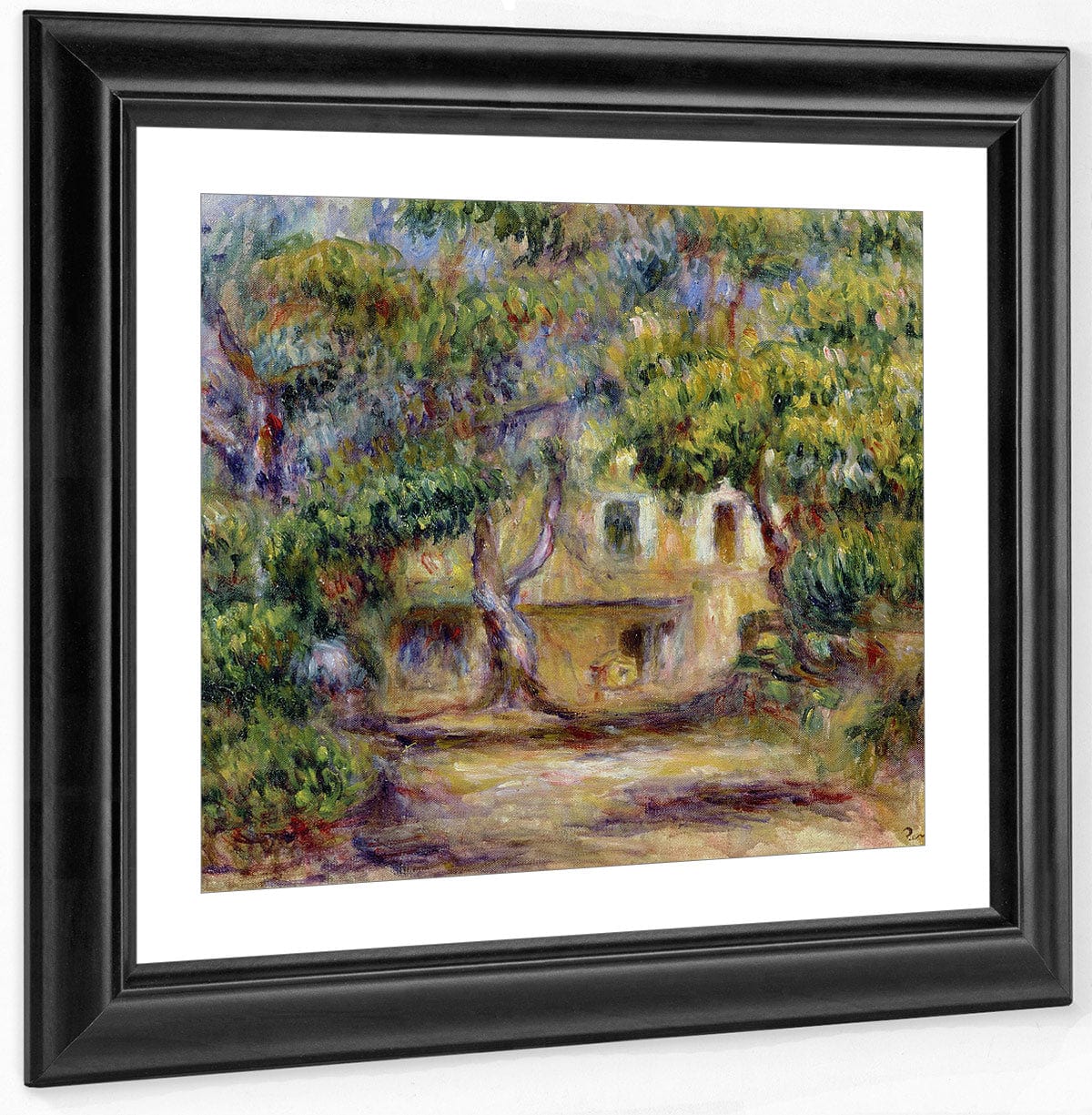 The Farm At Les Collettes By Pierre Auguste Renoir - Image 2