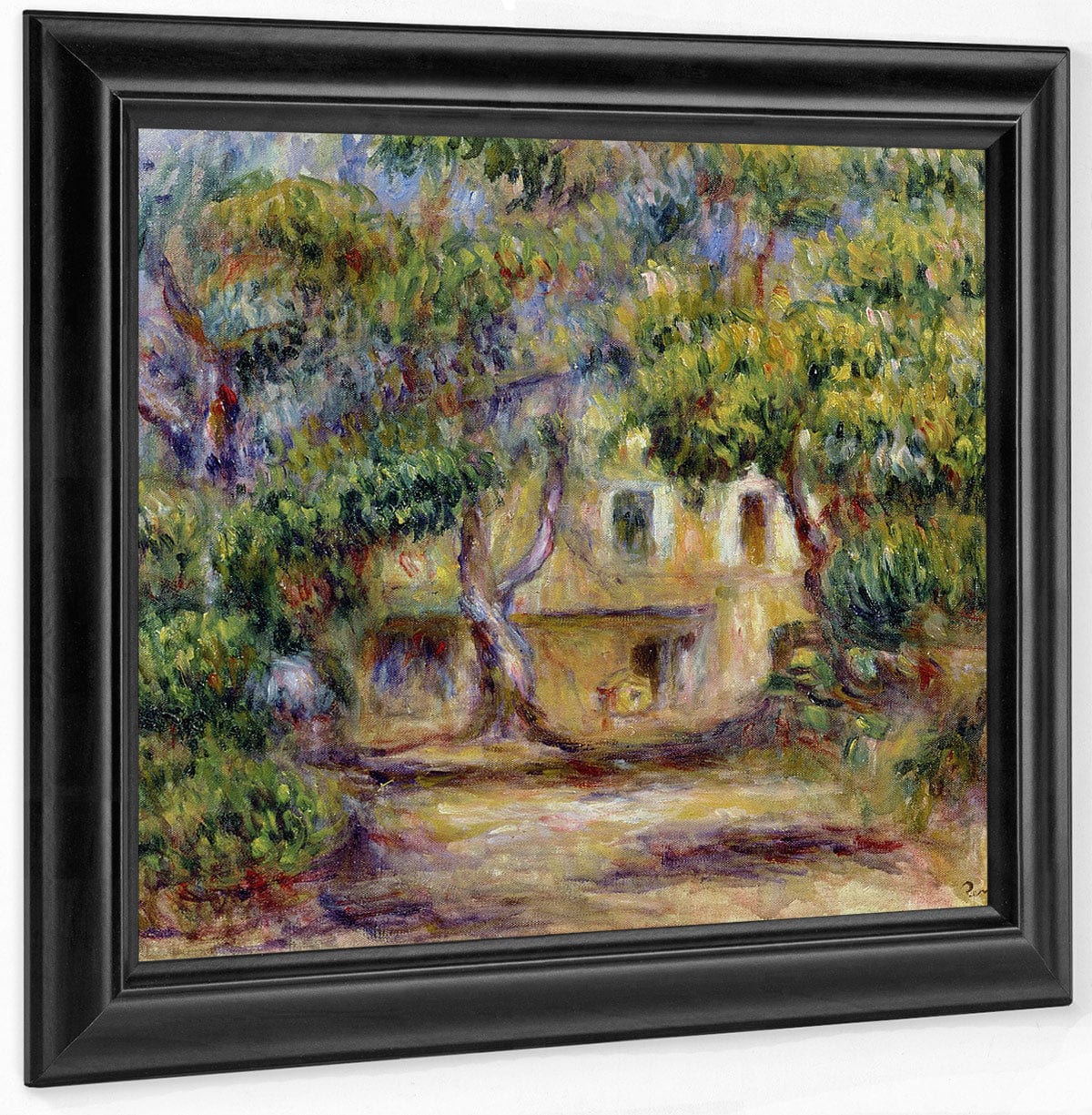The Farm At Les Collettes By Pierre Auguste Renoir - Image 6