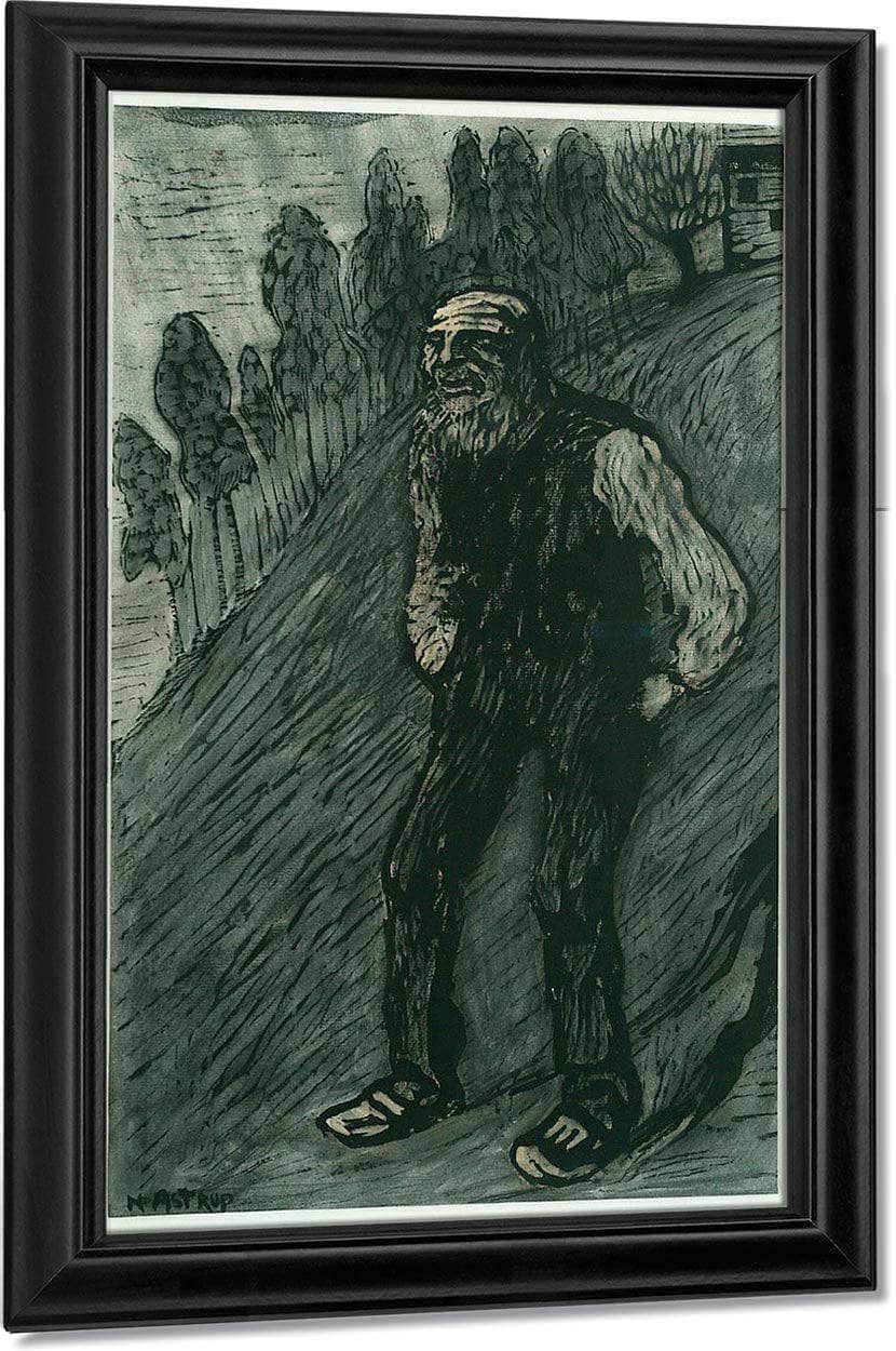 The Farmer By Nicolai Astrup