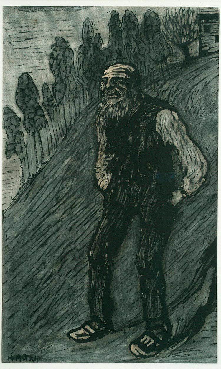 The Farmer By Nicolai Astrup - Image 6