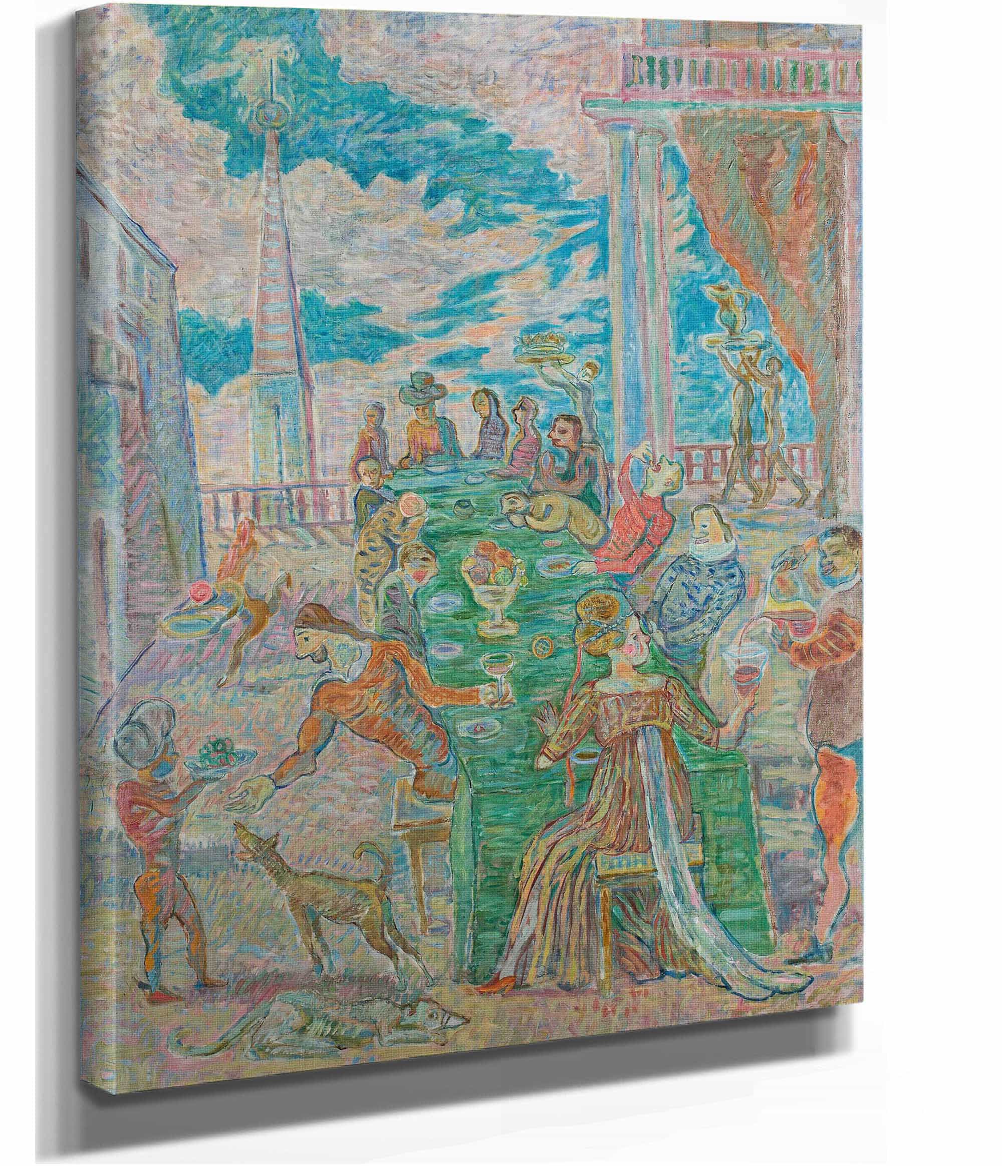 The Feast by Zygmunt Waliszewski - Image 2