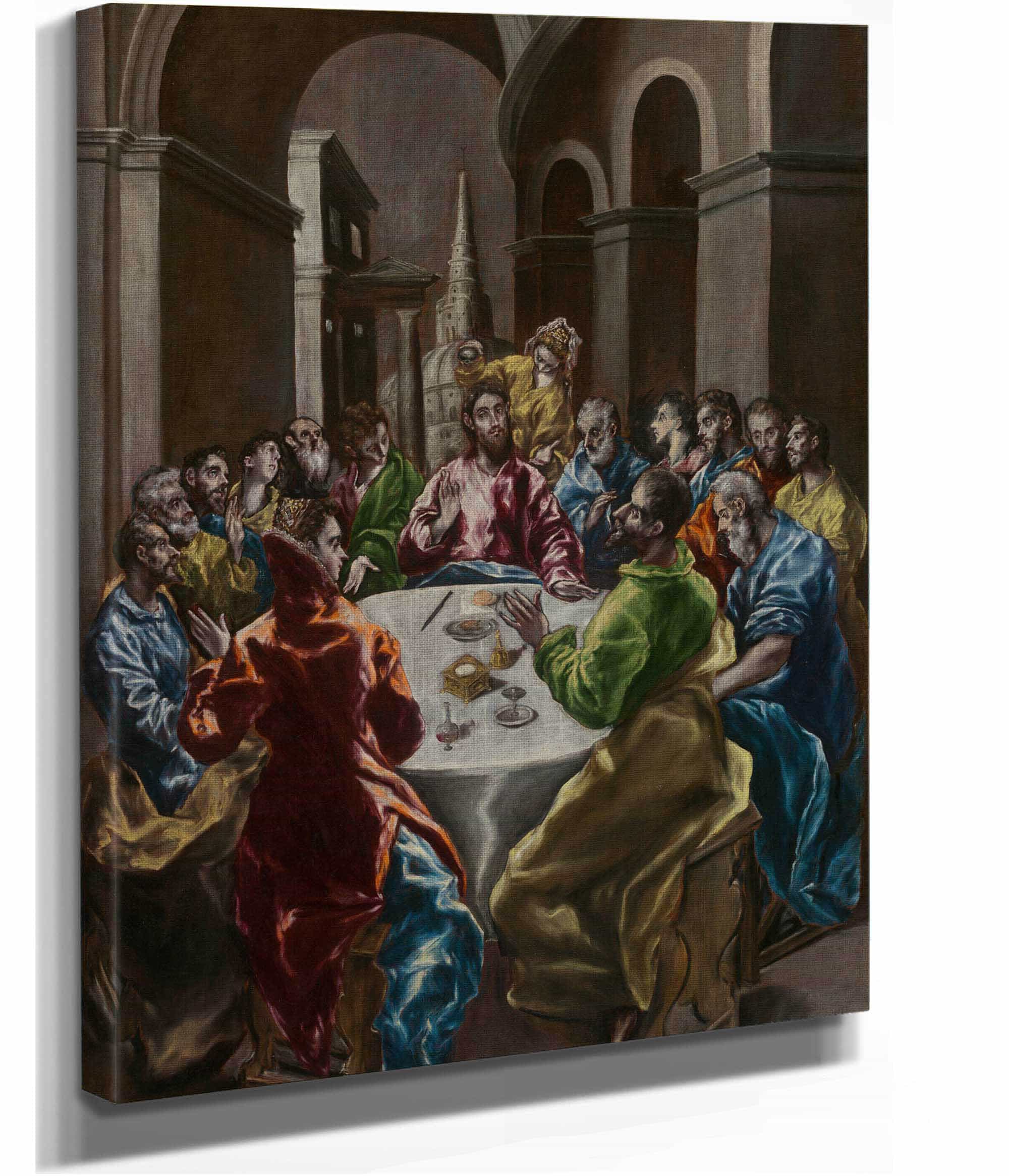 The Feast In The House Of Simon by El Greco - Image 2