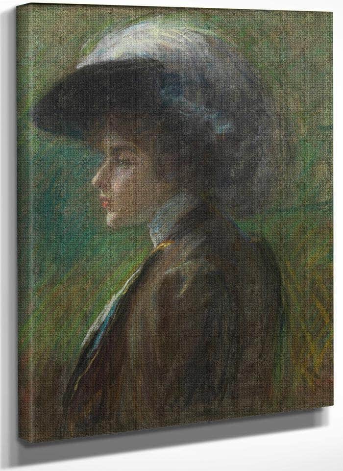 The Feathered Hat By Alice Pike Barney