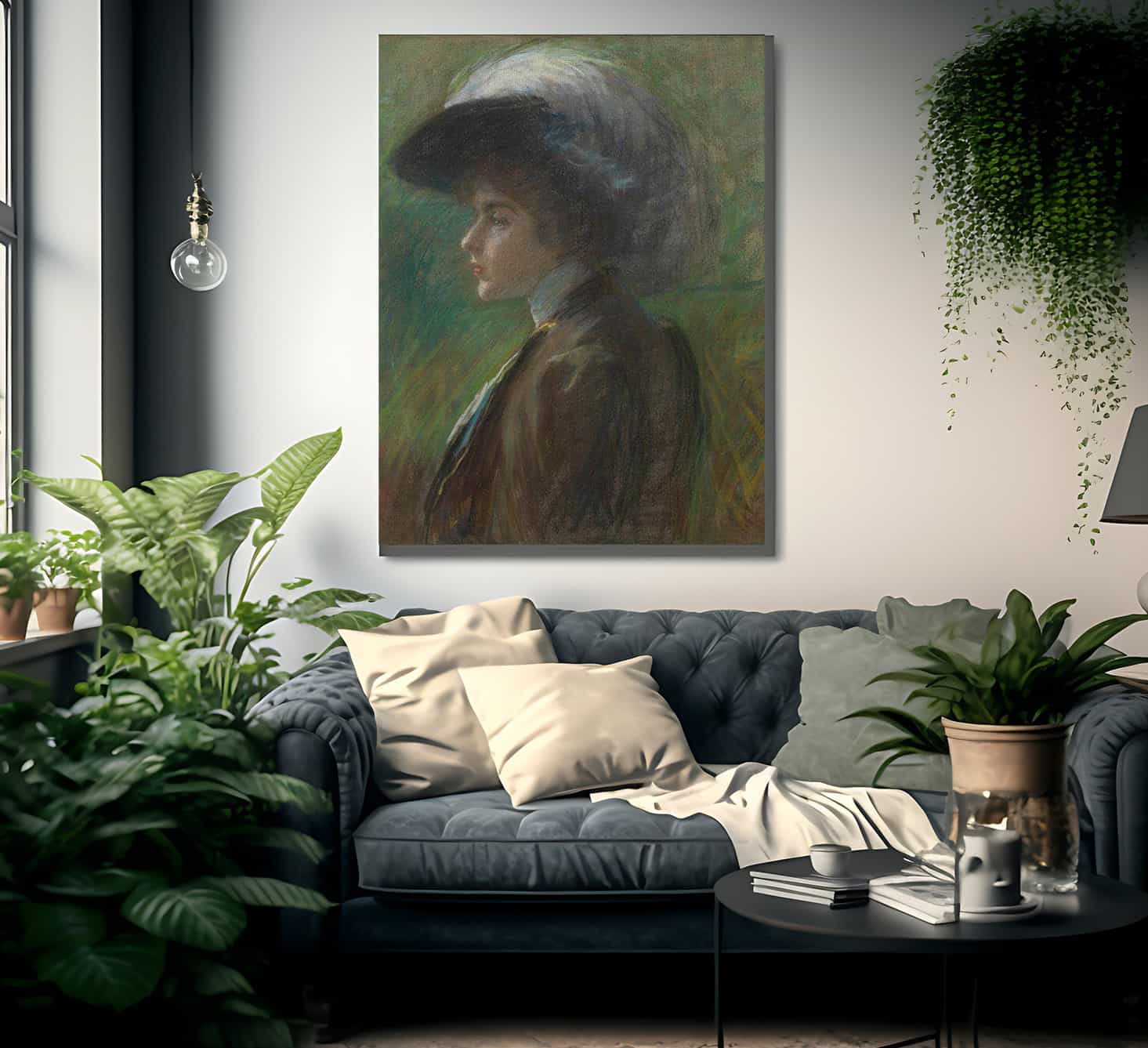 The Feathered Hat By Alice Pike Barney - Image 2