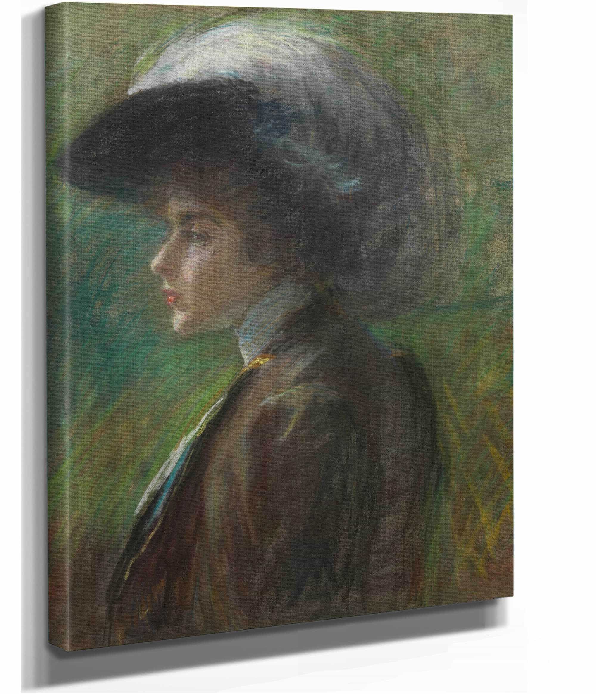 The Feathered Hat by Alice Pike Barney - Image 2