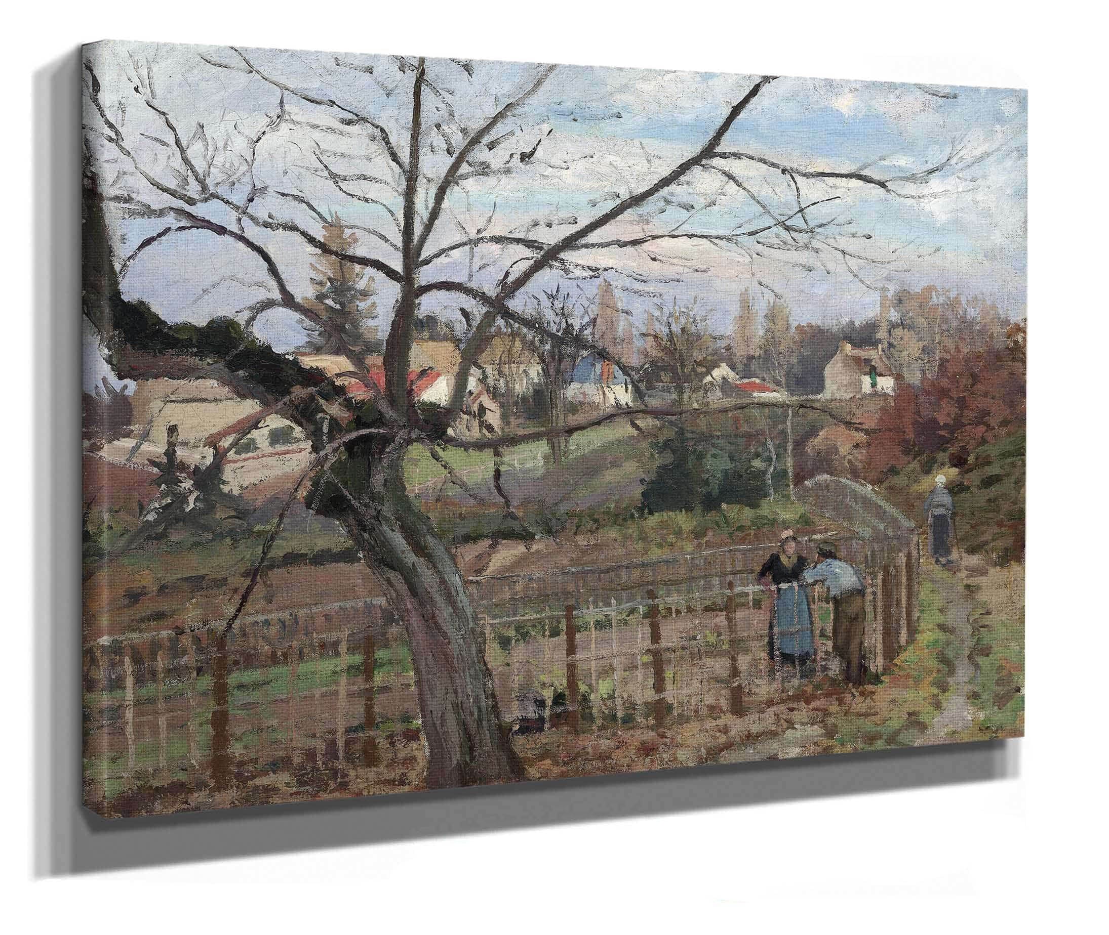 The Fence by Camille Pissarro - Image 2
