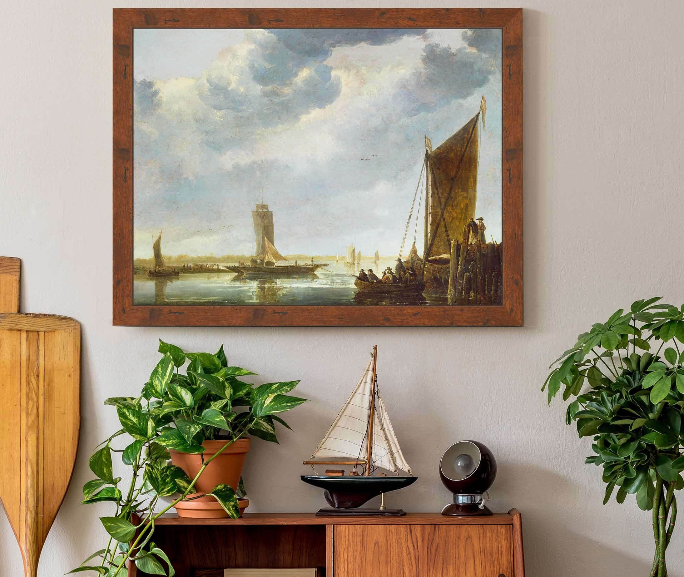 The Ferry Boat S by Aelbert Cuyp - Image 3