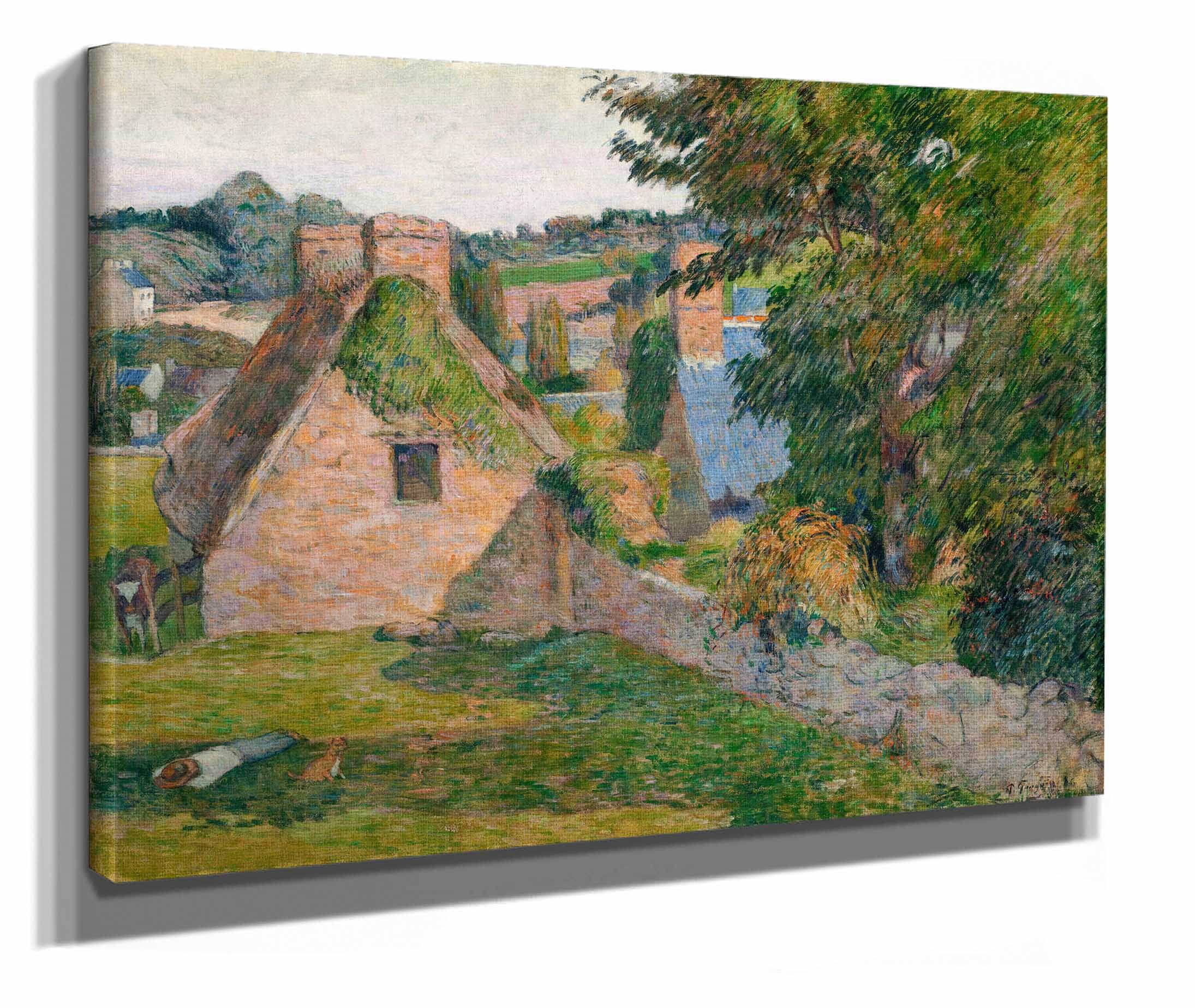 The Field Of Derout Lollichon by Paul Gauguin - Image 2