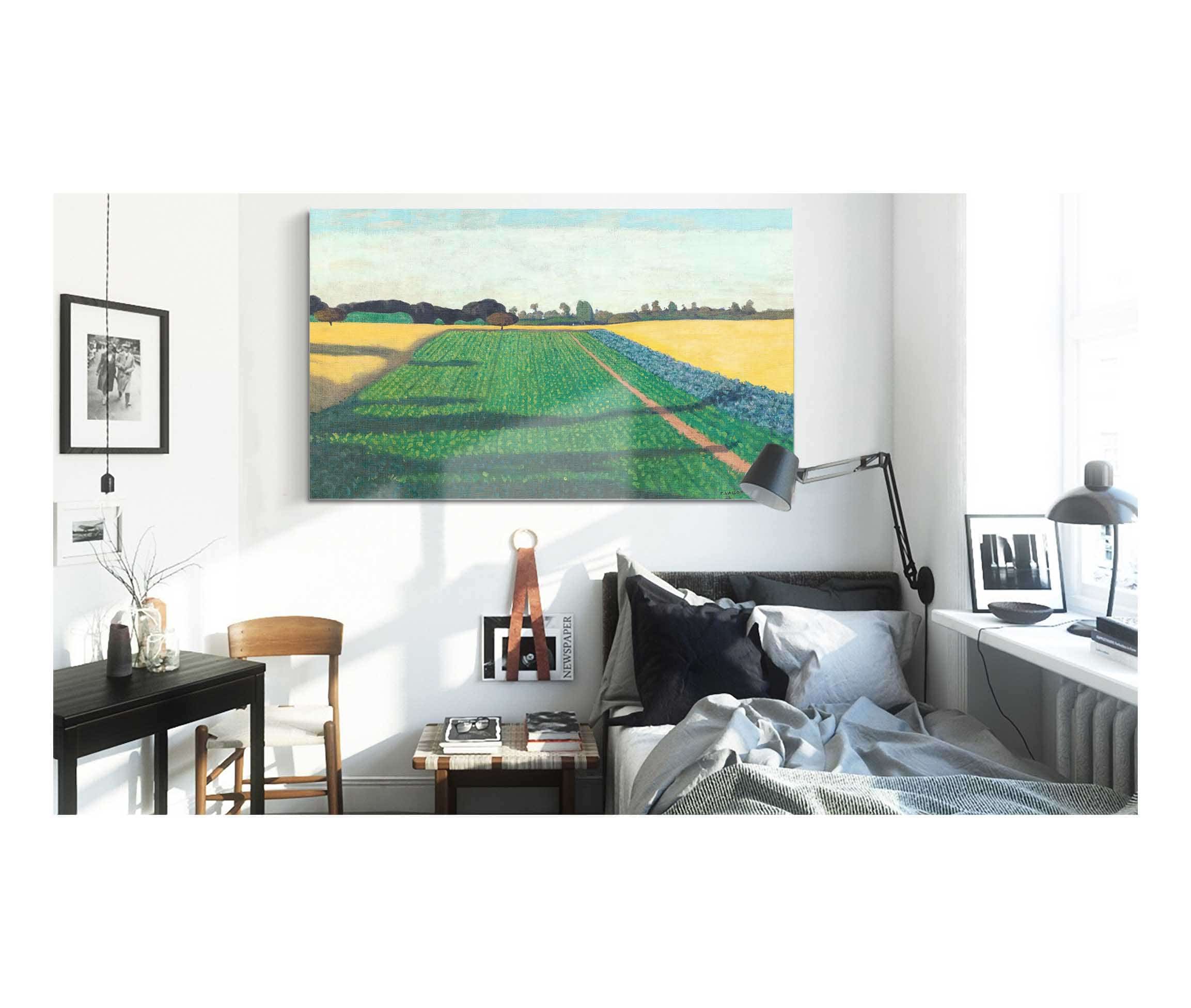 The Fields Plateau Of Red Cross by Felix Vallotton - Image 3