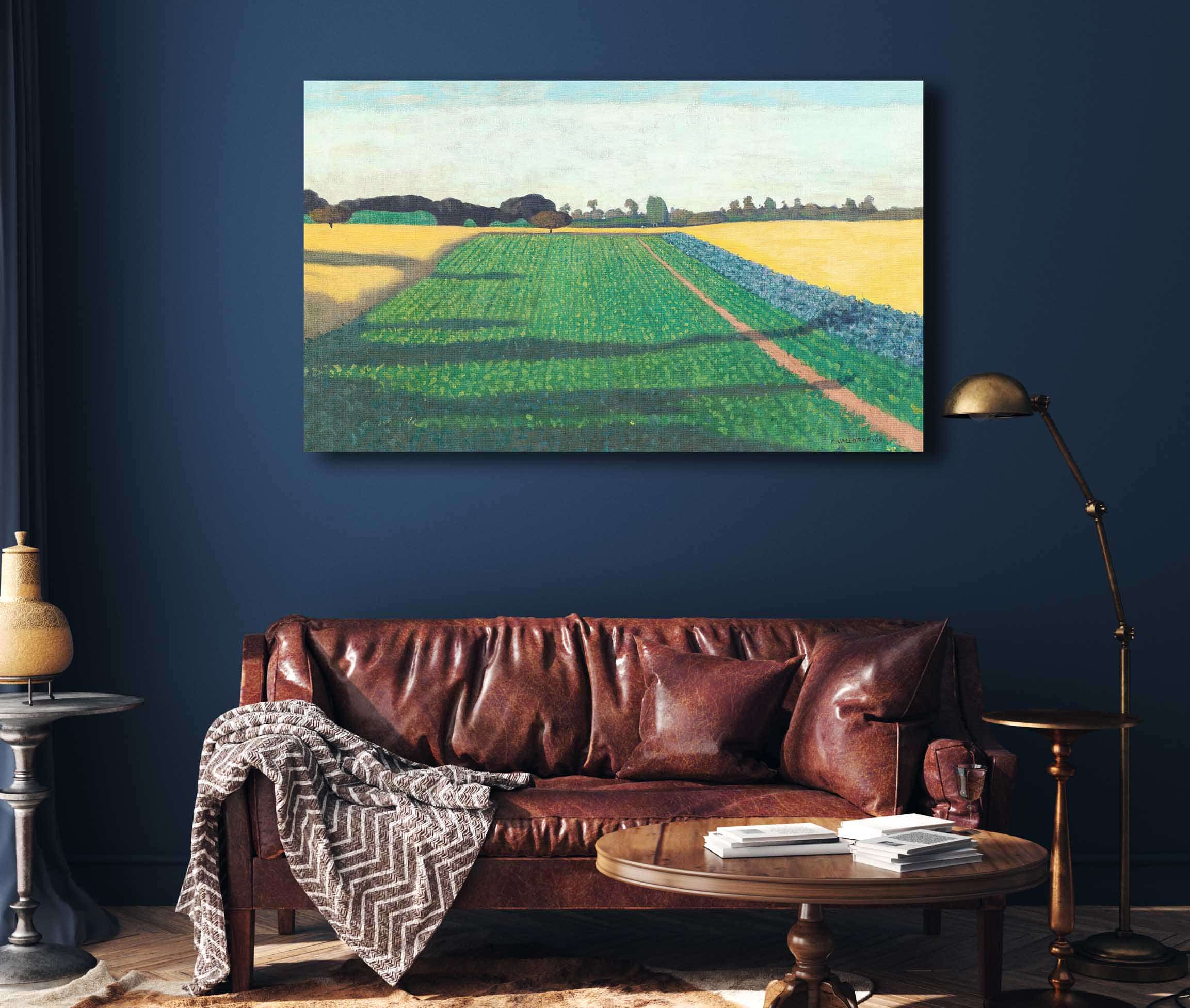 The Fields Plateau Of Red Cross by Felix Vallotton - Image 4