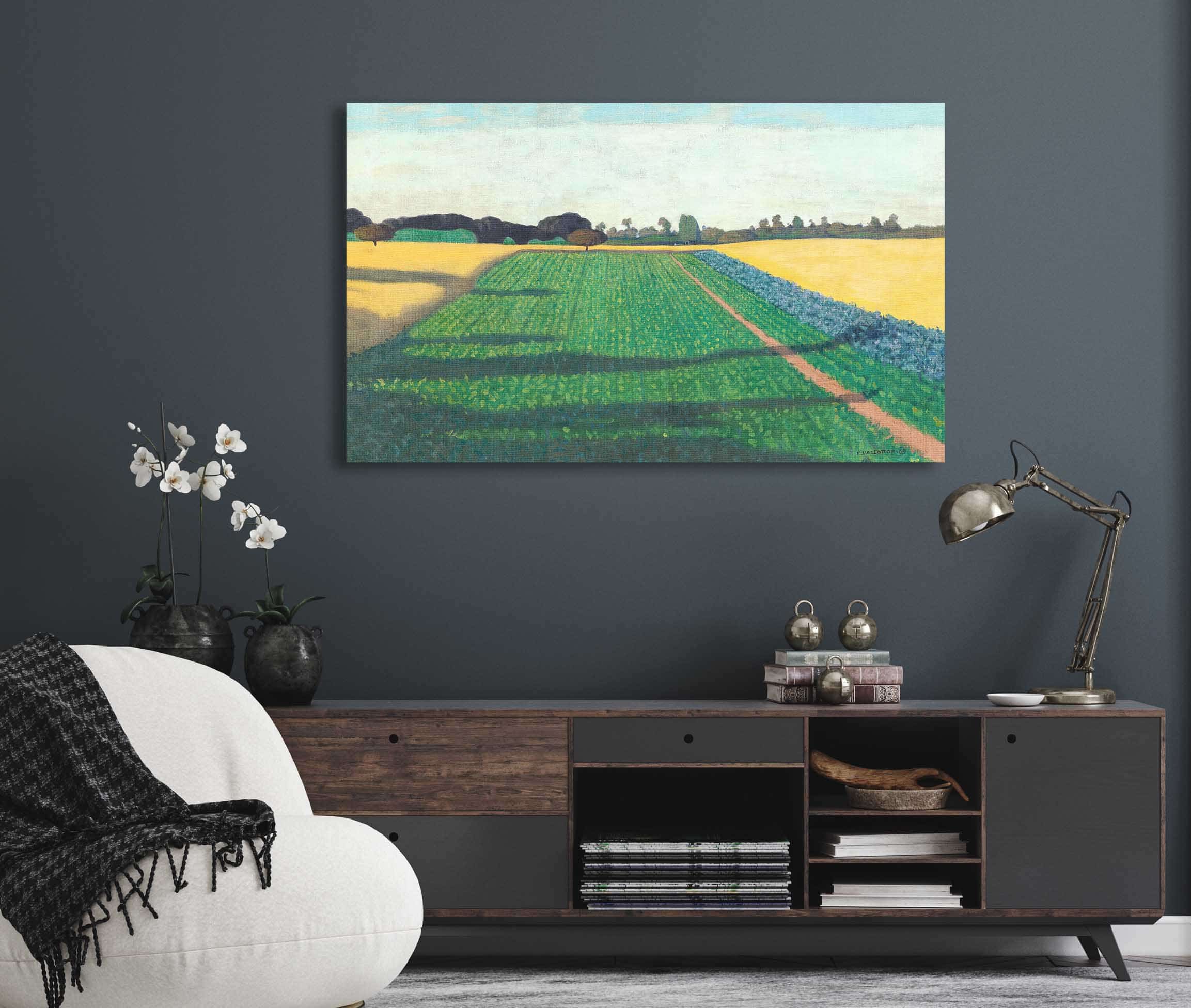 The Fields Plateau Of Red Cross by Felix Vallotton - Image 5